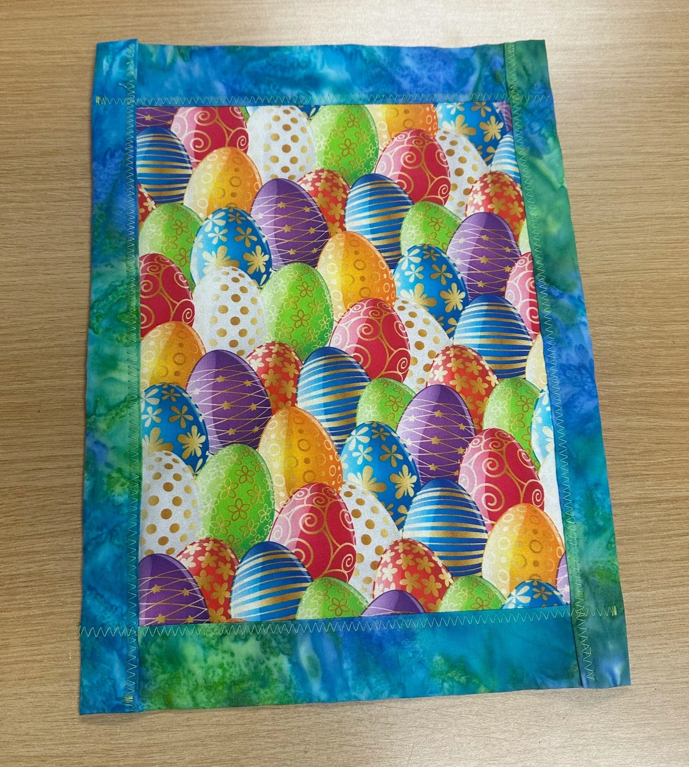 Easter banner/table topper - 18" x 12"