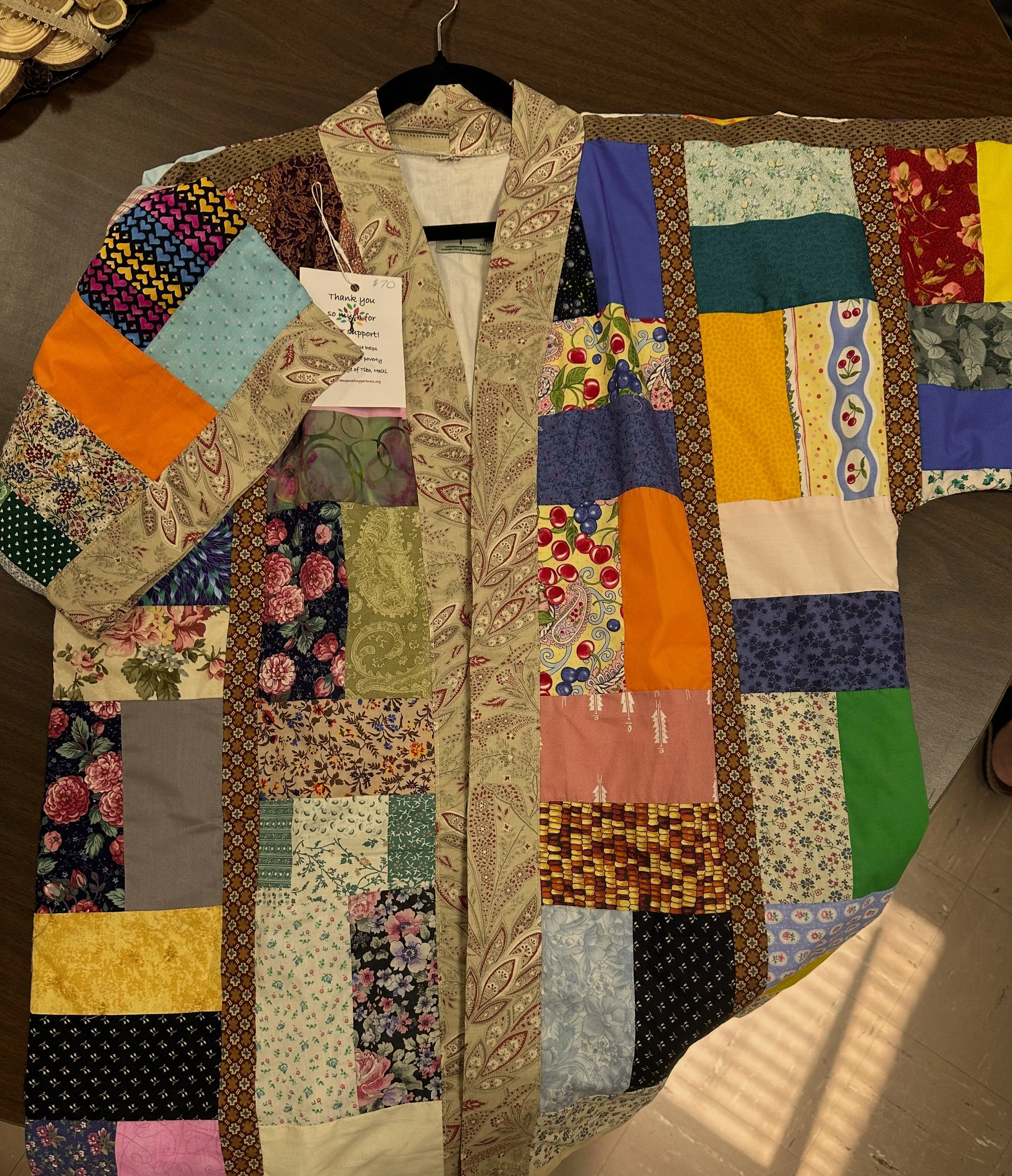 Haitian made jacket - no size