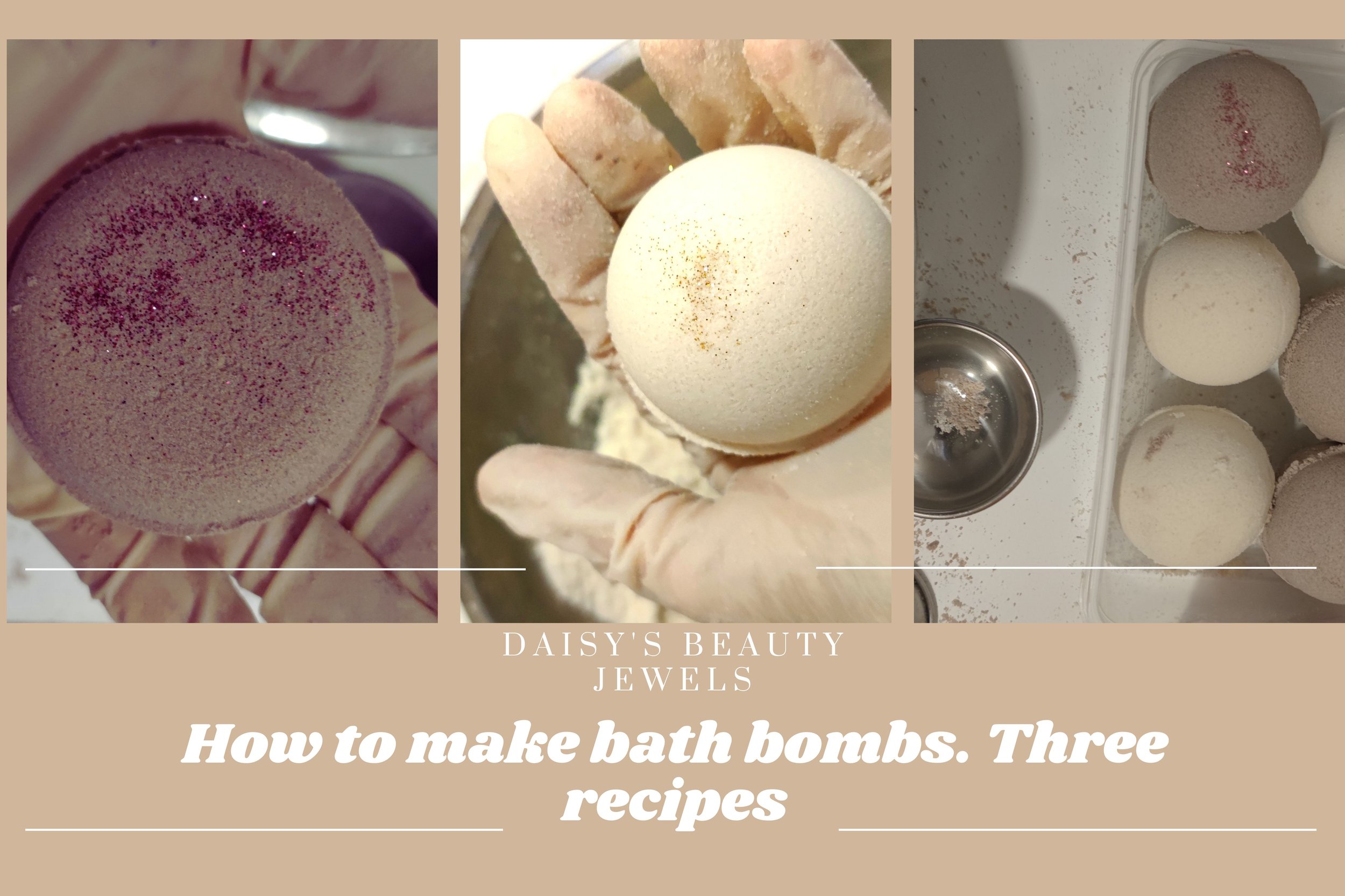 How to make Bath bombs. Bath Bomb Recipe — DAISY'S BEAUTY JEWELS