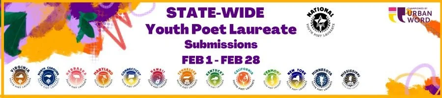 Youth Poet Lauretate 2026 competition, click to apply now