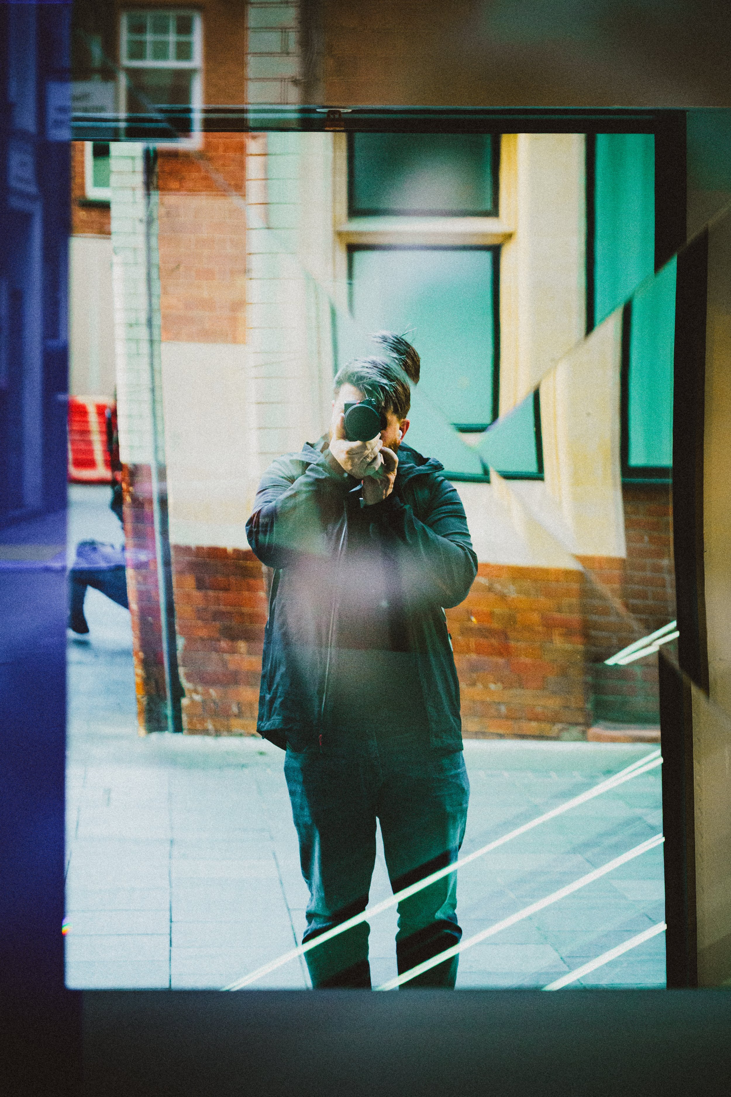 Self portrait photograph