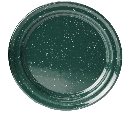Enamelware Camp Plates