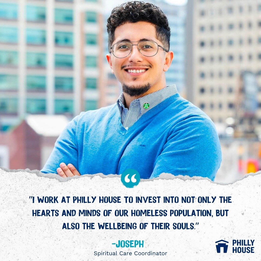 After experiencing food insecurity and near homelessness while attending high school, our Spiritual Care Coordinator Joseph knows the value that a safety net can provide. We are thankful to have him on our Philly House team! 

You can learn more abou