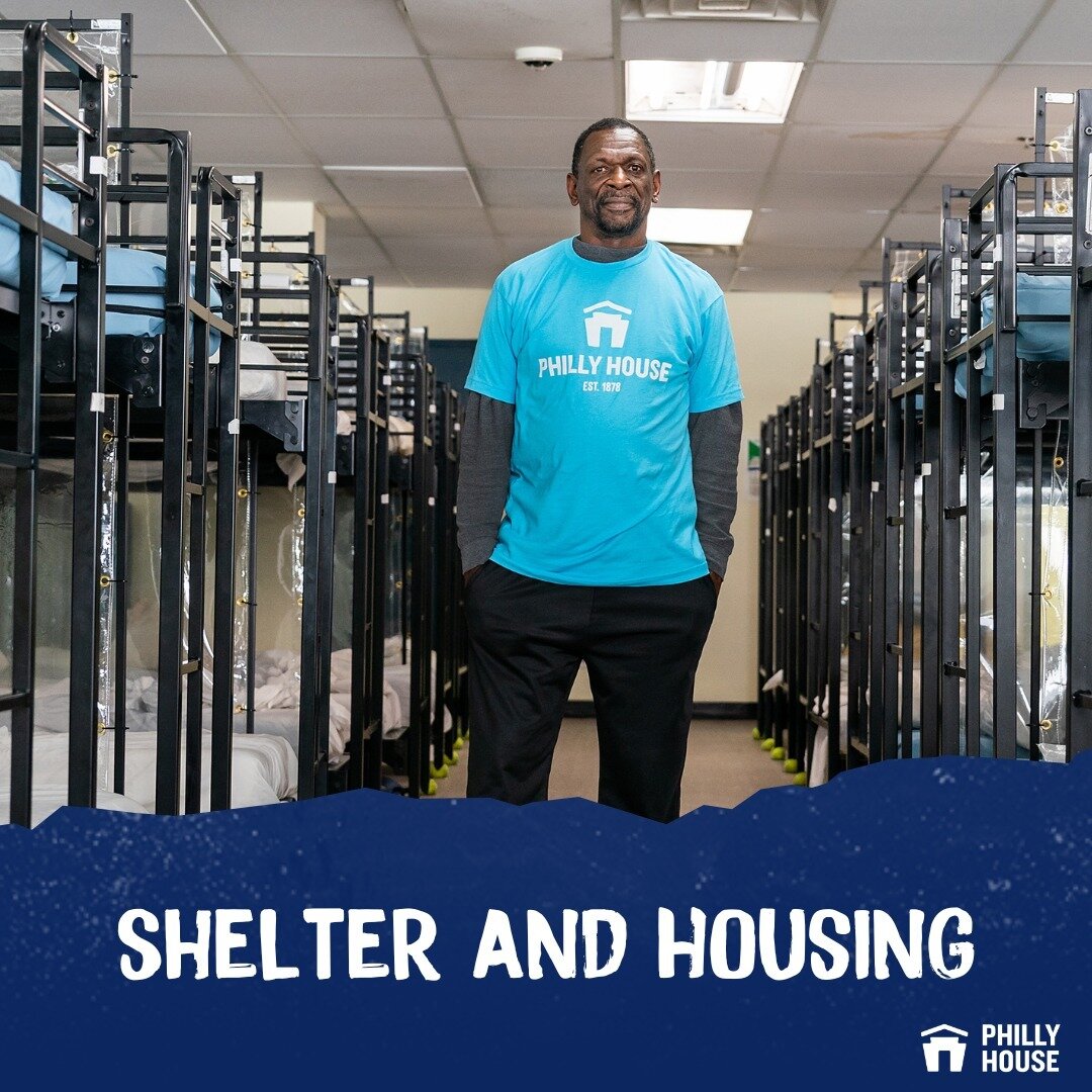Hope Lives Here at Philly House! With our emergency shelter and transitional housing facilities, we strive to meet the immediate needs of our guests and to create an environment that inspires real-life changes that lead to restoration and rehabilitat