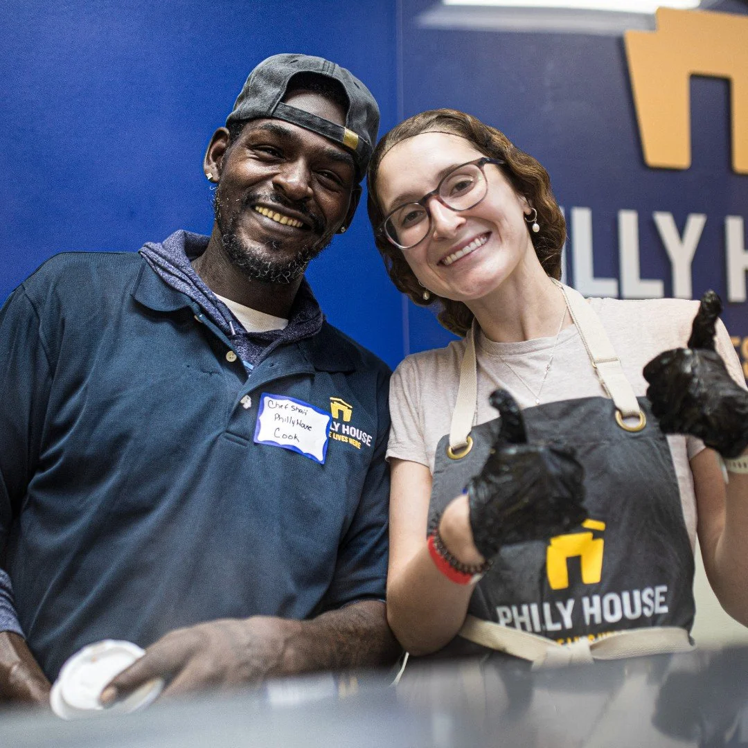 &ldquo;Carry each other&rsquo;s burdens, and in this way you will fulfill the law of Christ.&rdquo;- Galatians 6:2 💙

Every meal served, every bed provided, and every act of kindness at Philly House is a reminder that no one should walk through hard