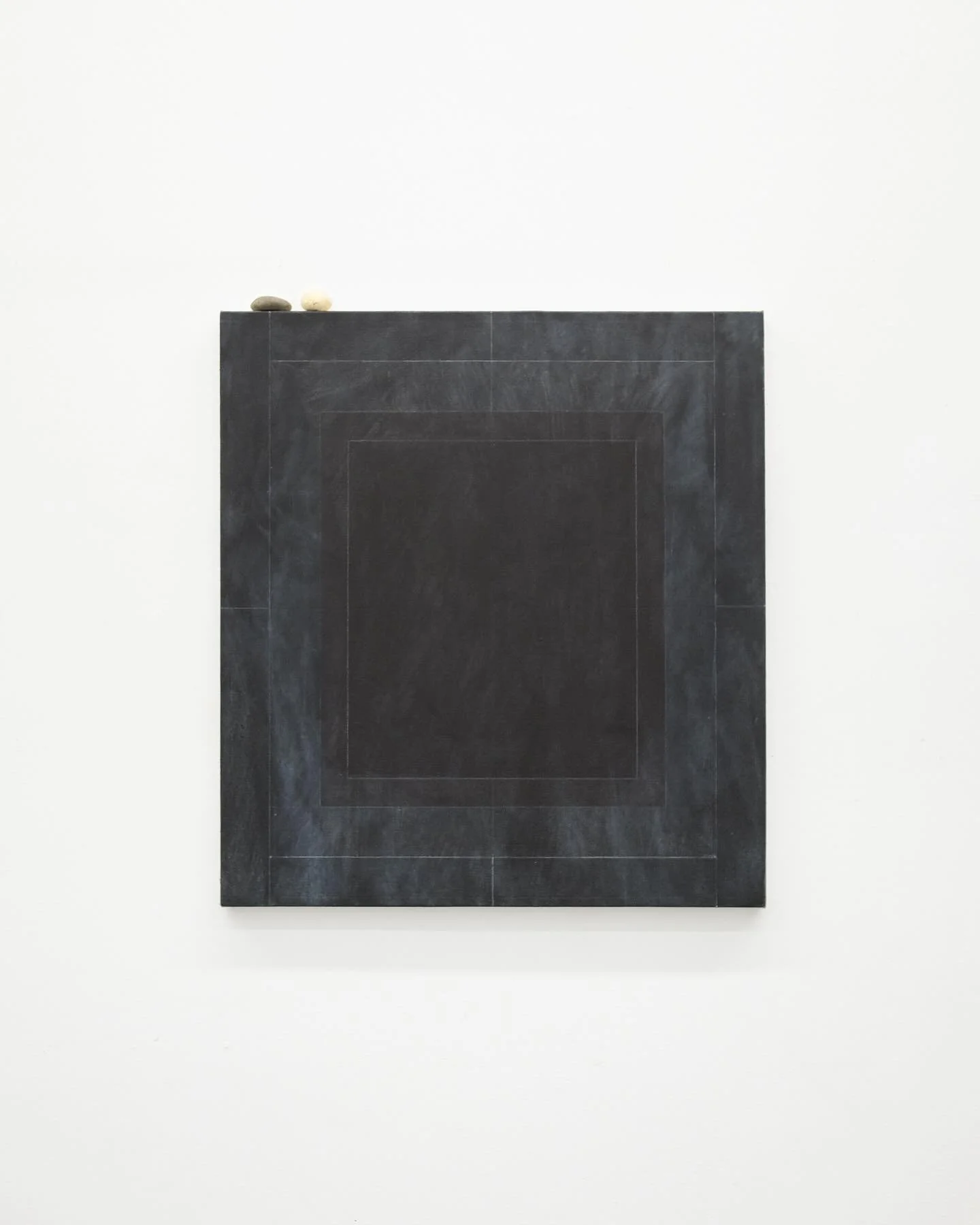 One more from signal fire. Come see it this weekend before the show is over.
I&rsquo;ll be there on Sunday for a bit if you want to have me tell you what it means. 🤔

Smoke, Acrylic and gel medium on canvas, 25 &frac12; x 28, 2025