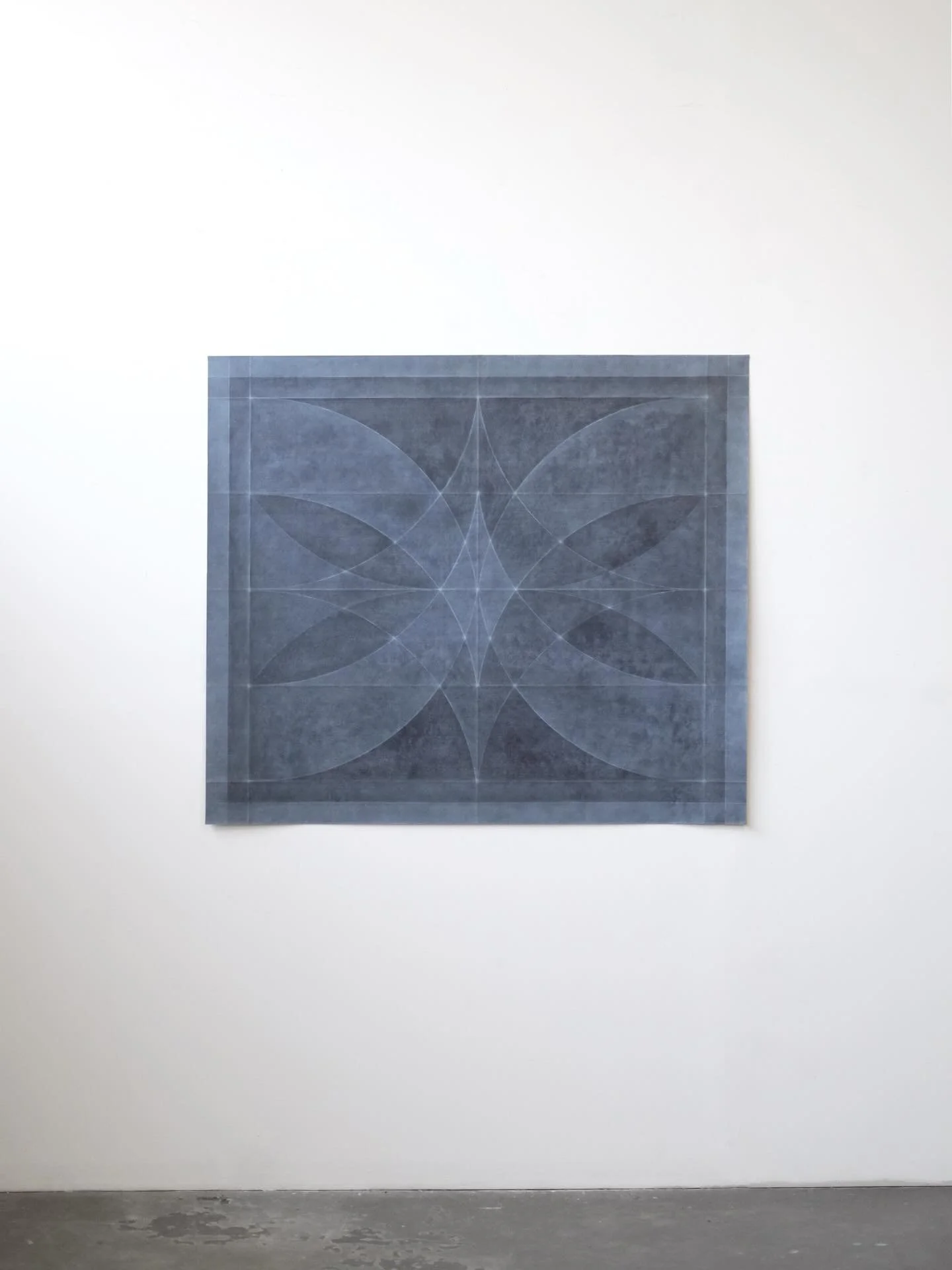 Here&rsquo;s another work that took a trip over to Texas for @friendsfair.art with @wolfganggallery 
Thanks to everyone who came out, sent sweet messages, shared the work and made it a great weekend. 

Tell it true, Natural dye, acrylic, gel medium a