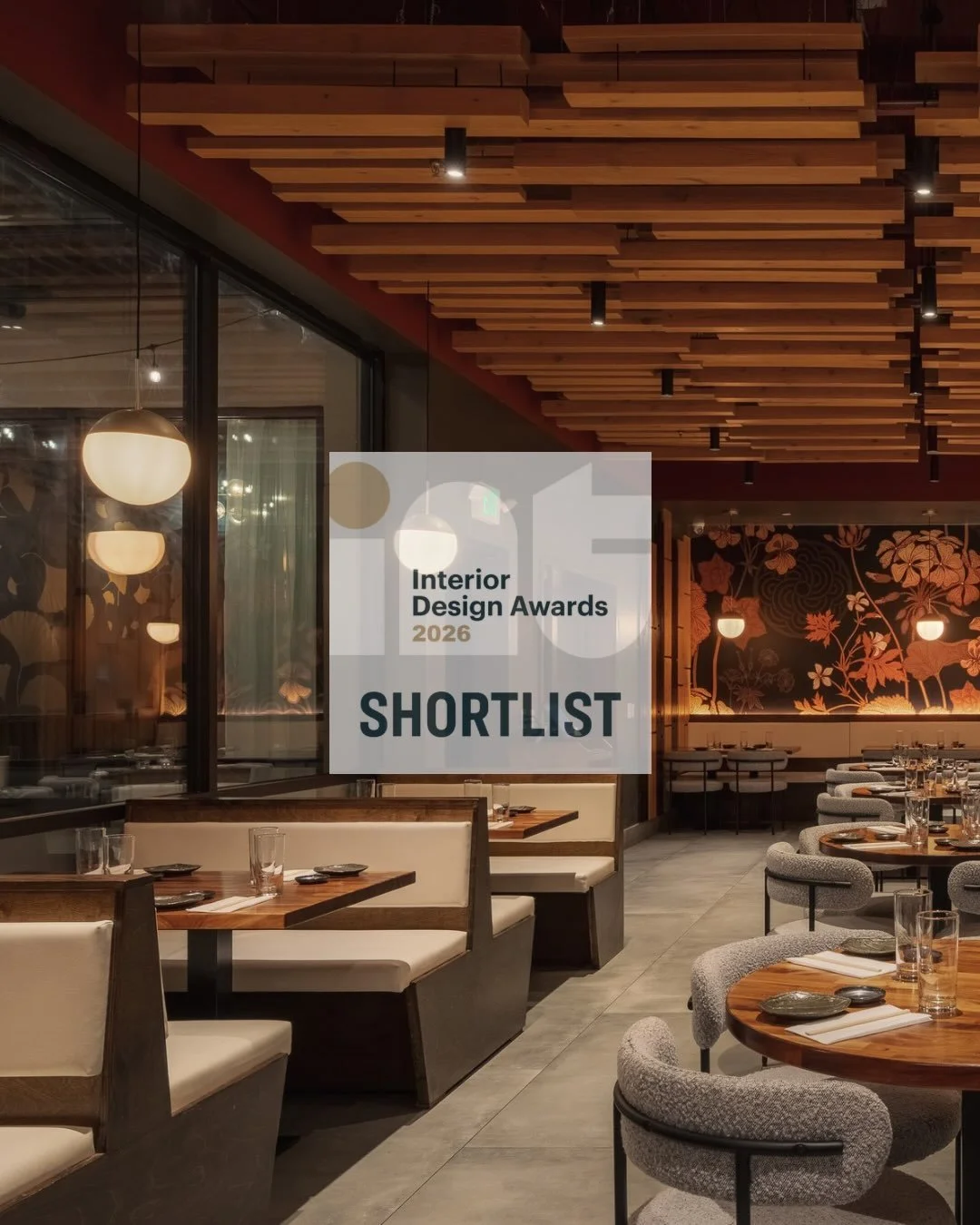 A very happy surprise today 😆✨

Nishiki has been shortlisted for the INT 2026 Interior Design Awards in the Restaurant category.

This project has played such an important role in my growth as a designer, so seeing it recognized alongside thoughtful