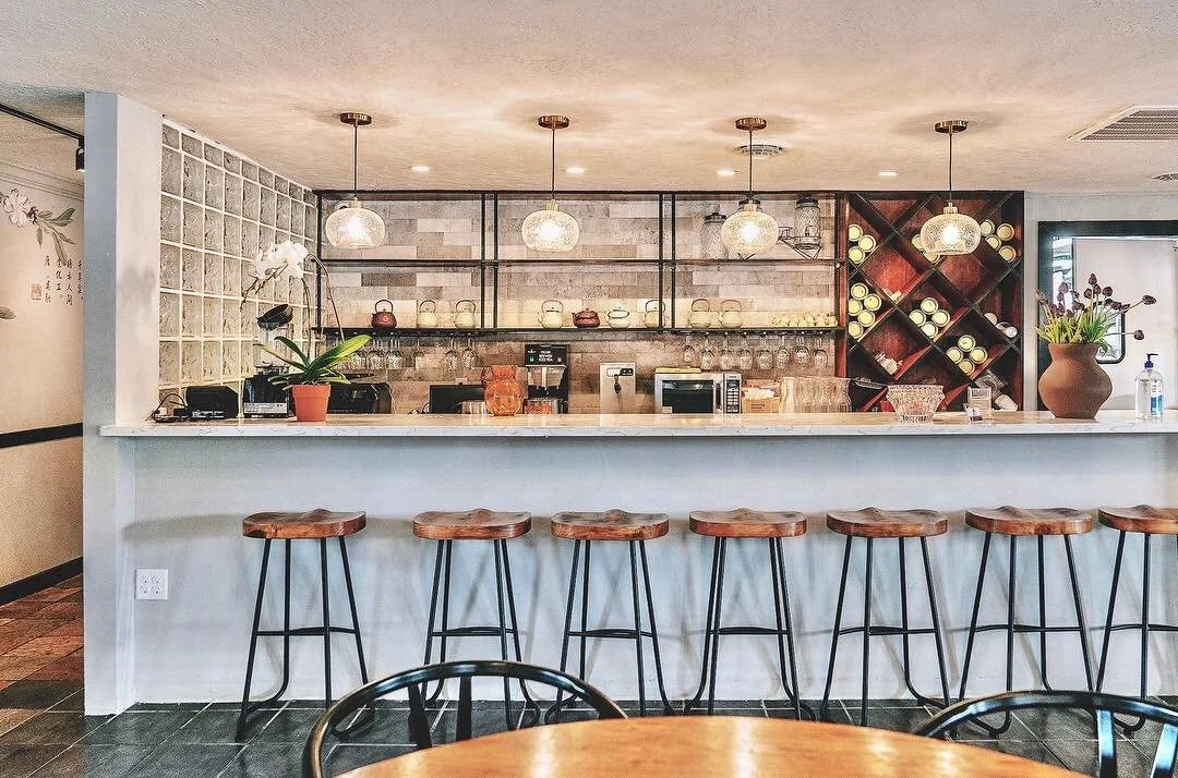 Modern restaurant  interior design chairs