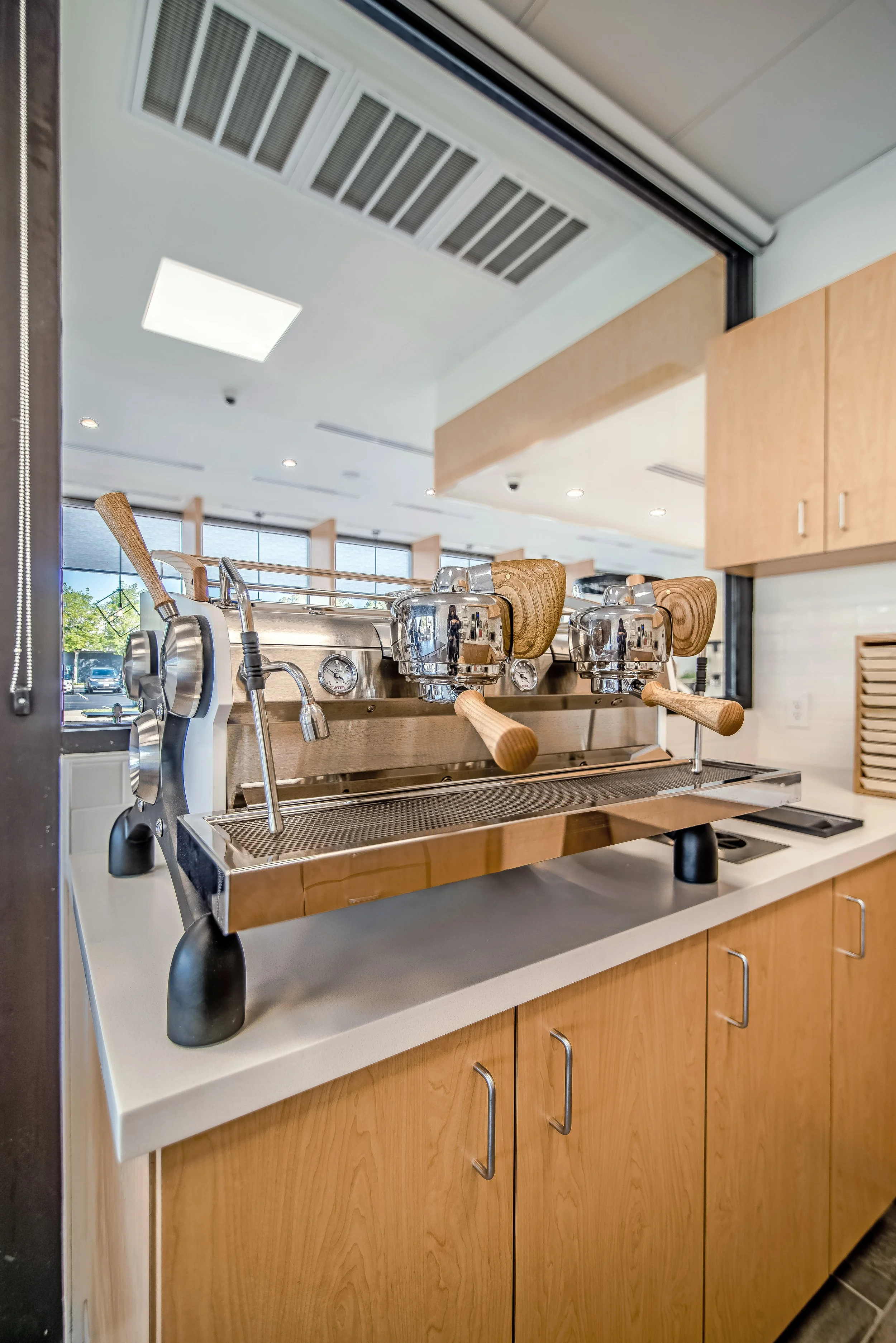 Modern Coffee shop machine