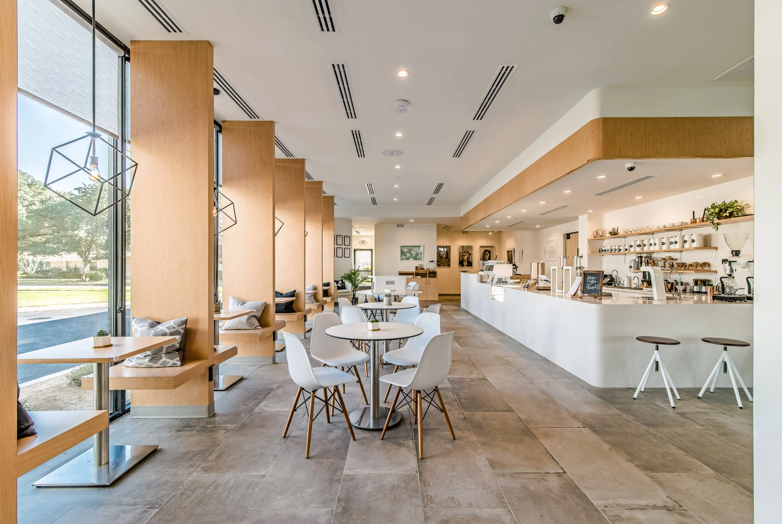 Modern interior Coffee shop open style