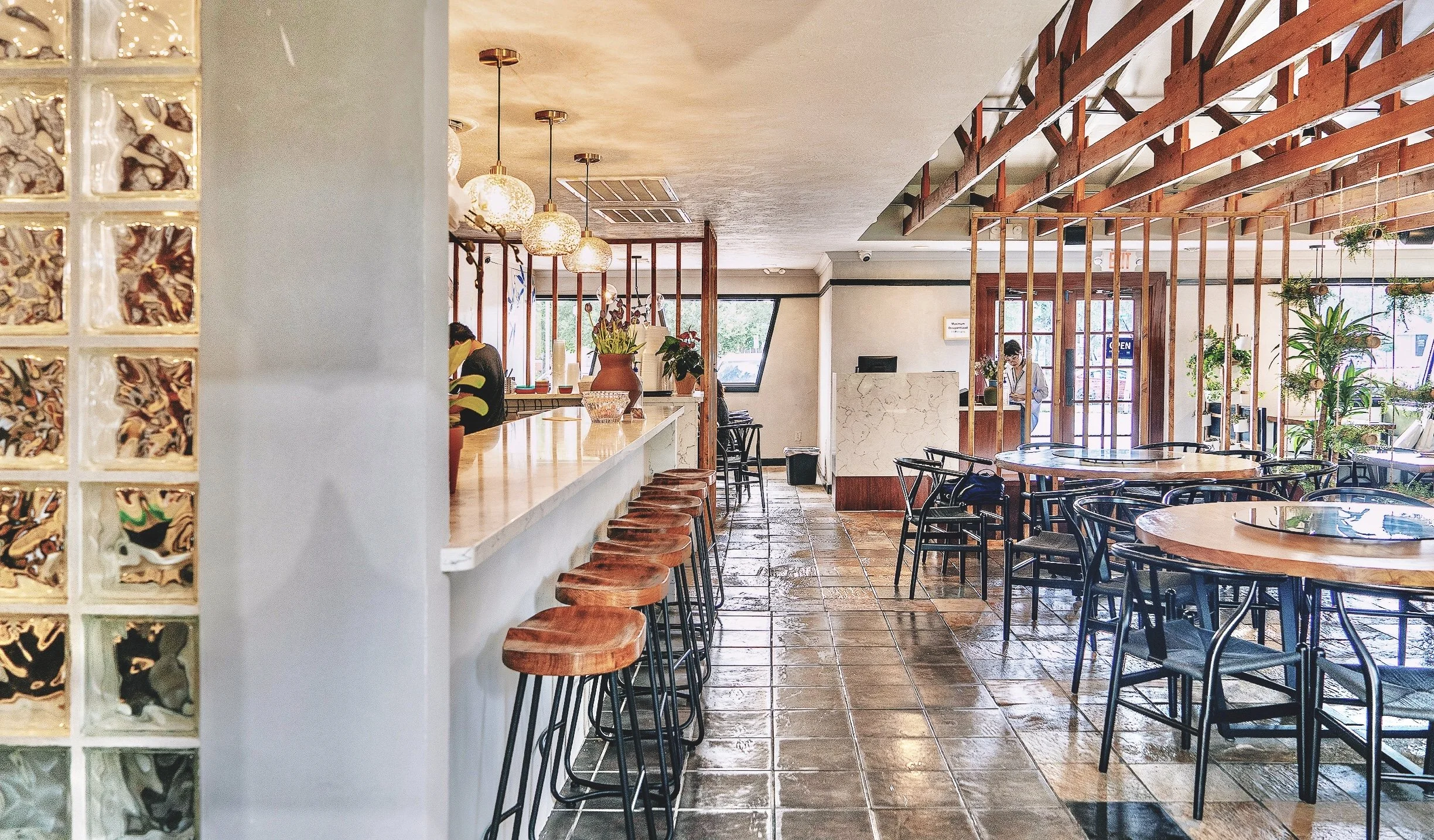 Modern restaurant  interior design