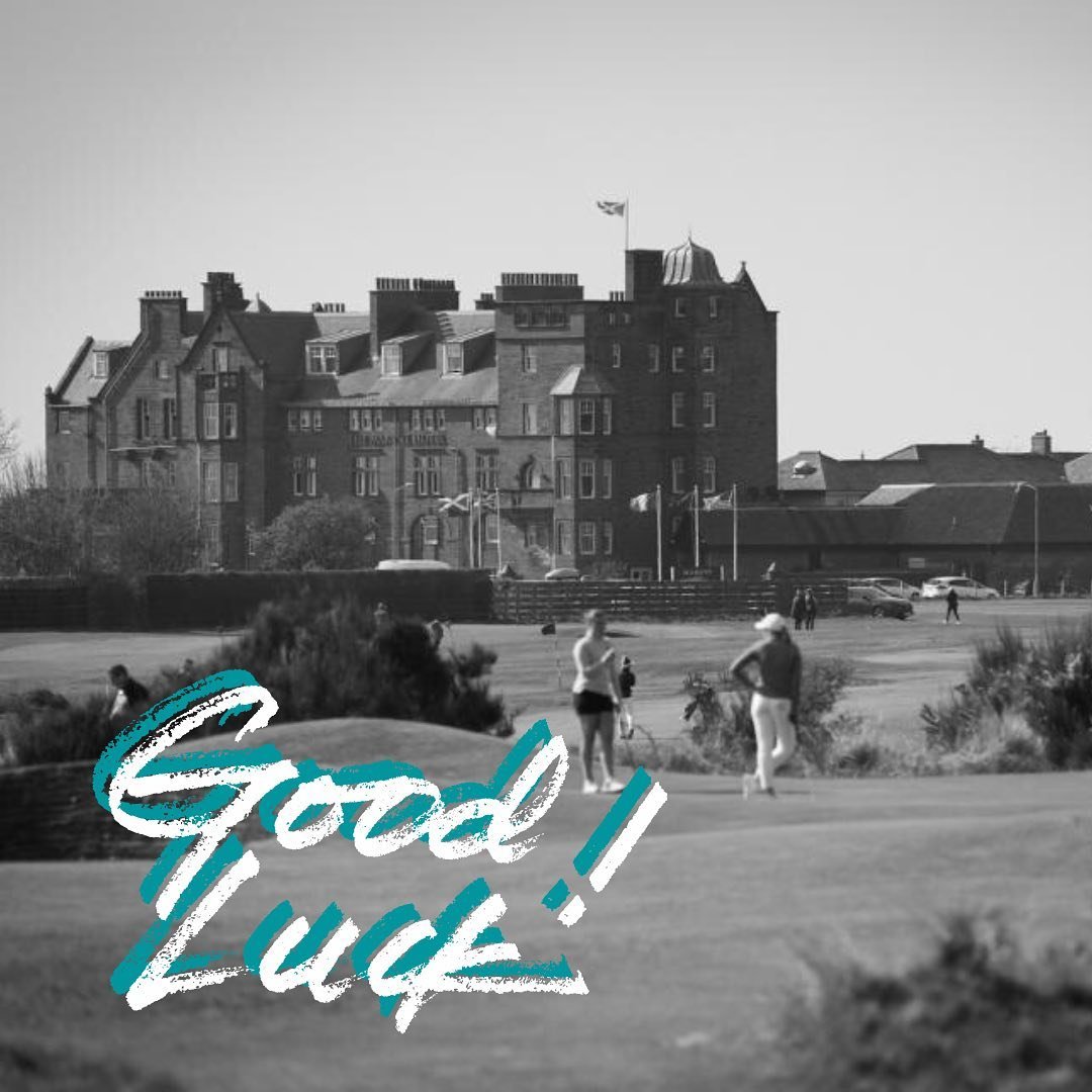 Wishing all those competing for the Helen Holm Scottish Women's Open Championship the best of luck today! #womensgolf #ladiesgolf #golfchampionship #scottishgolf