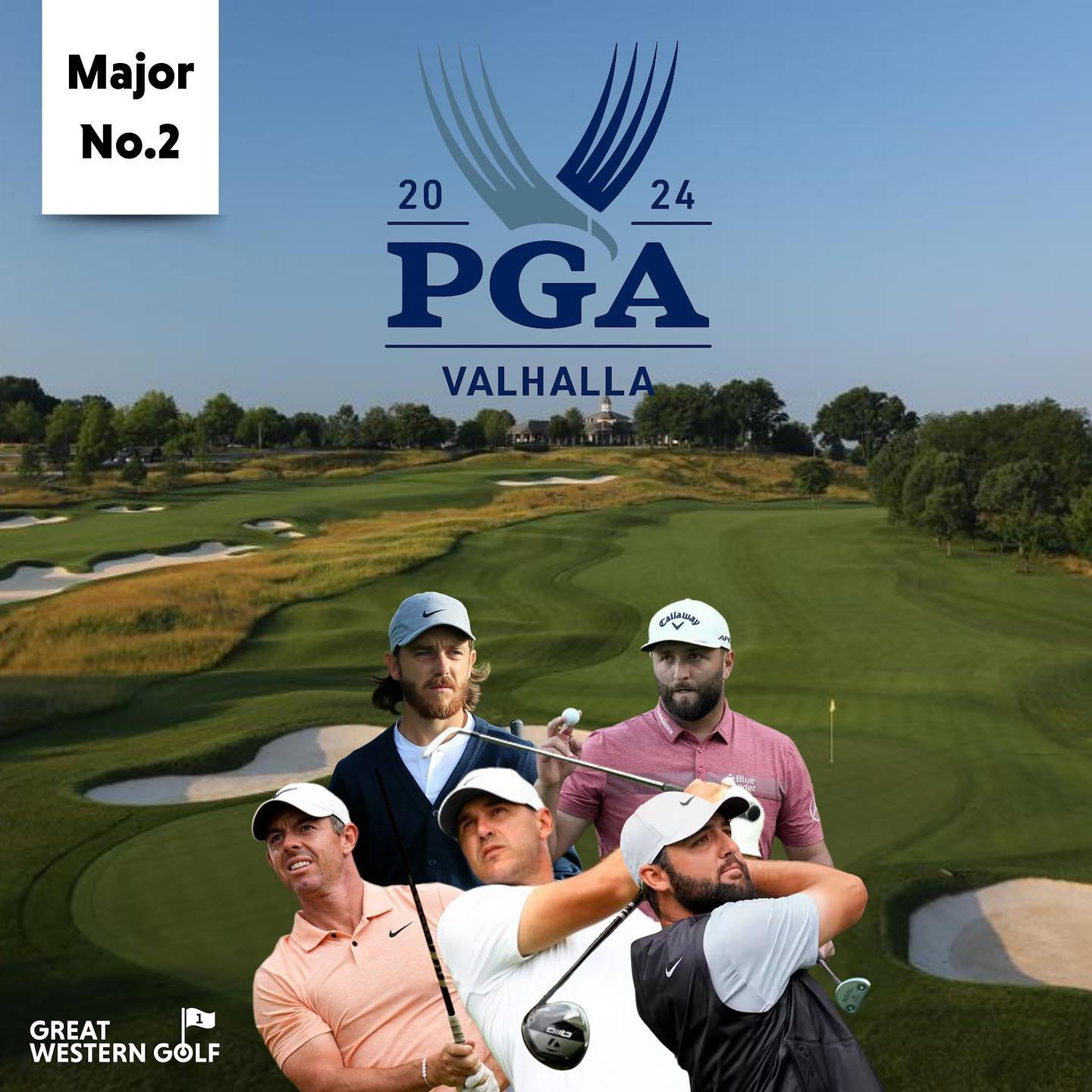 The PGA Championship starts today!! 

And guess what??? Valhalla Golf Club is available to play at Great Western Golf on our 27&rdquo; fully loaded TrackMan Sceens! Available in every bay 🏌🏻&zwj;♂️

#pgachampionship2024