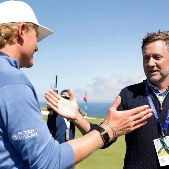Drama at Cypress Point 😬 After a back and forth opening day, Team USA holds a narrow 6.5-5.5 lead over GB&amp;l at the Walker Cup. With foursomes and singles still to come on today, everything is up for grabs 🏆