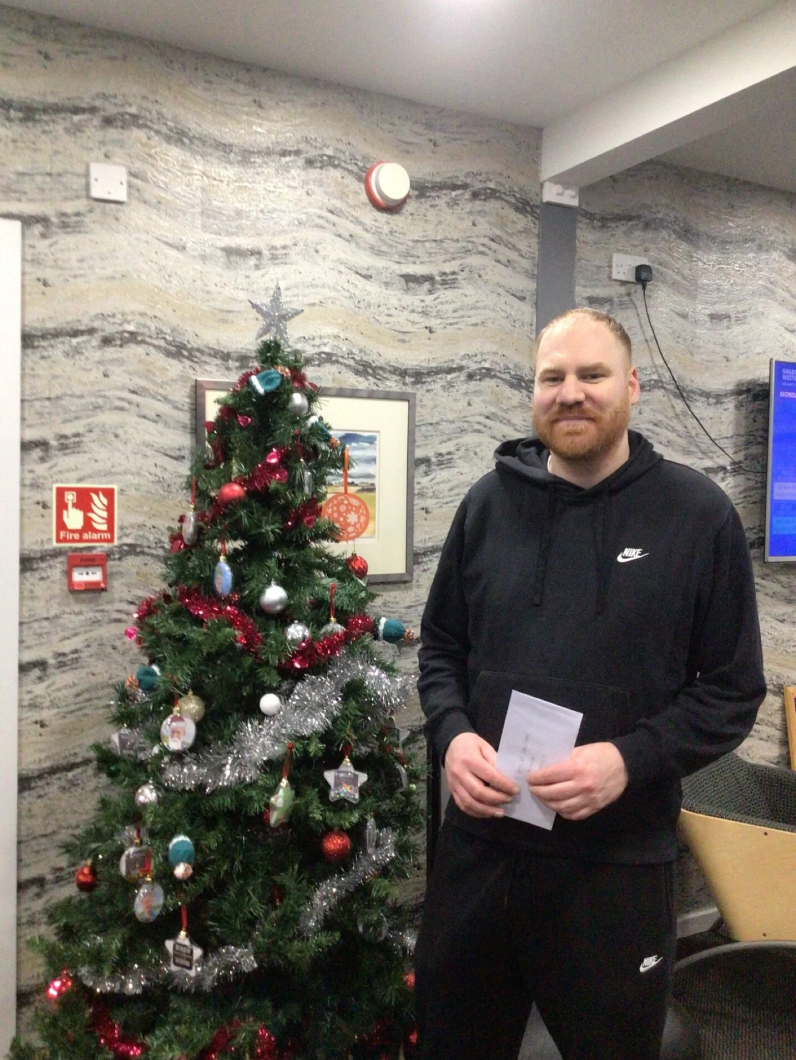 Our winner today of the 12 days of Christmas competition! Today&rsquo;s prize was 50 balls!
Congratulations Paul👏