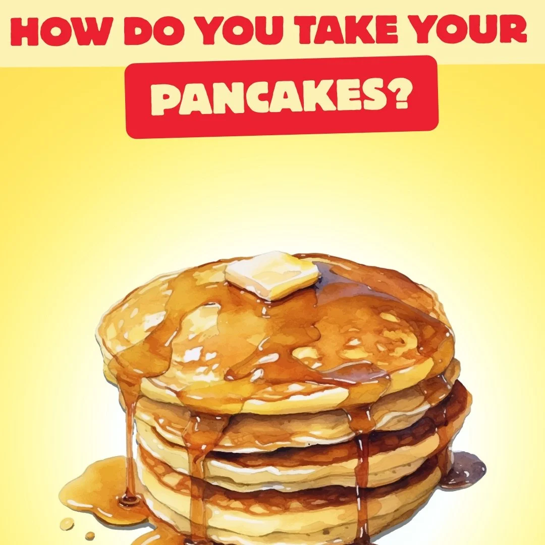 Happy Pancake day! what do you put on your pancakes?🥞