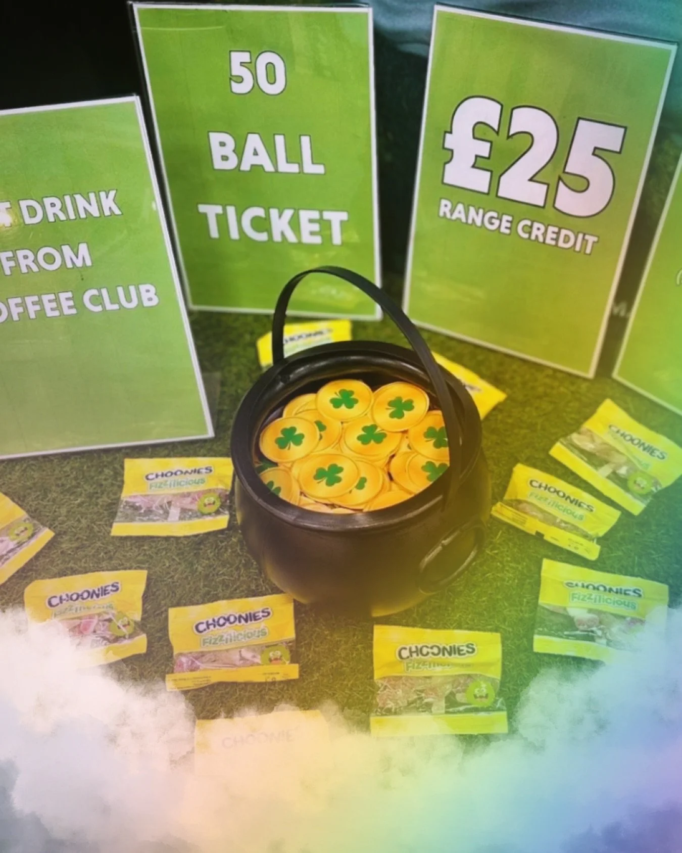 AMAZING PRIZES TO BE WON THIS ST PADDYS DAY 🍀🎉
If the screen in your bay displays a message saying to come to reception, that means you have been chosen to take part in our lucky dip! 
Everyone is a winner, and there are some very nice prizes to be