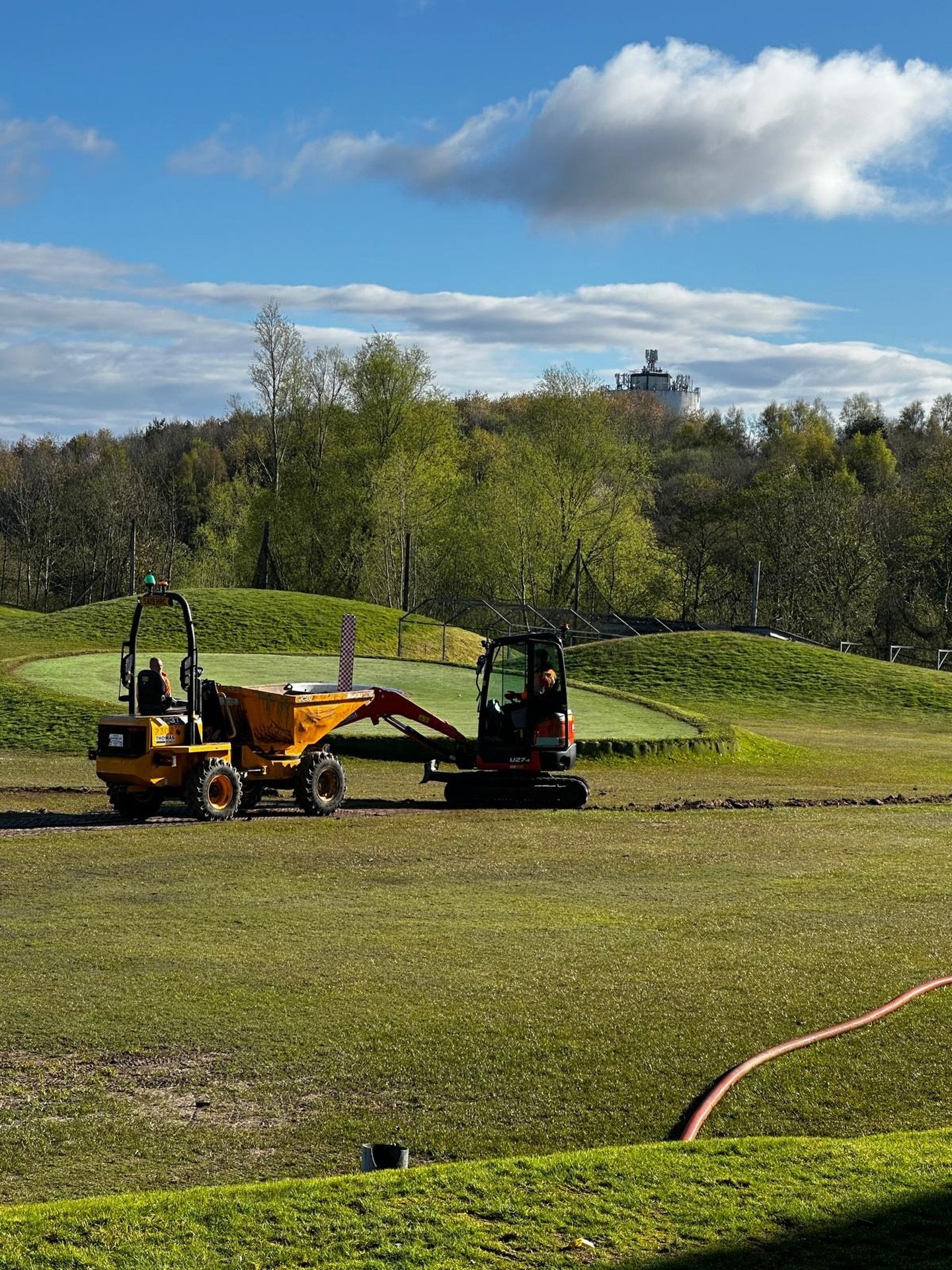 The refurbishment has begun. Please note we'll be opening at 9:30am, Monday to Friday, this week to make these exciting changes happen 🏌🏻&zwj;♂️🩵