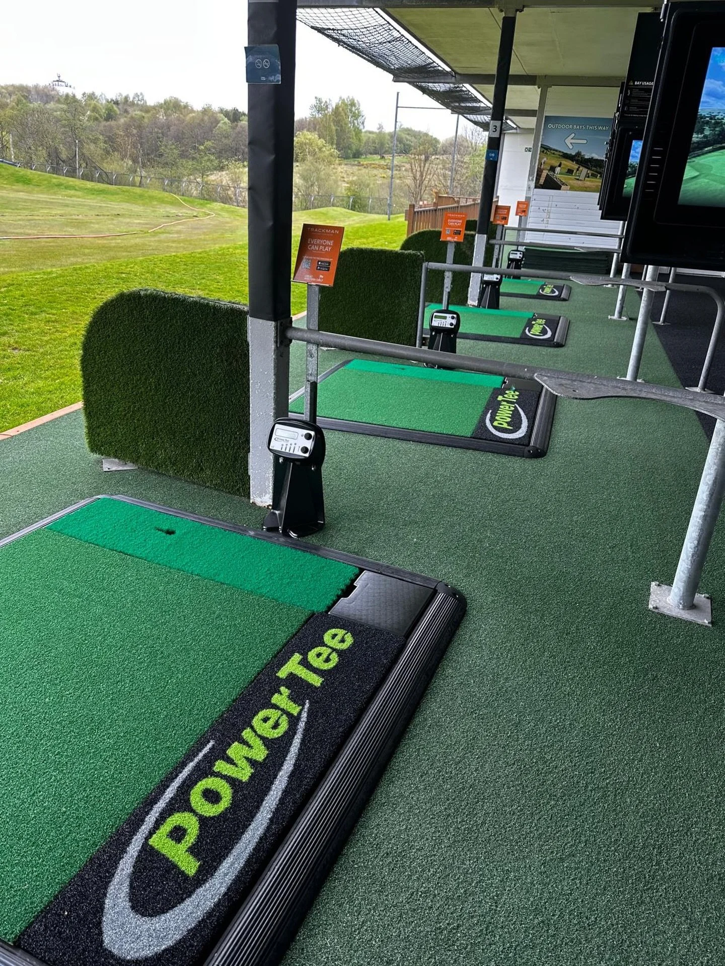 Refurb update! Day 2 is in full swing and we are making fantastic progress - the team from @power.tee are doing a phenomenal job! The new Power Tees are looking amazing, and we're so thrilled with the brand new look &hearts;️ ⛳️