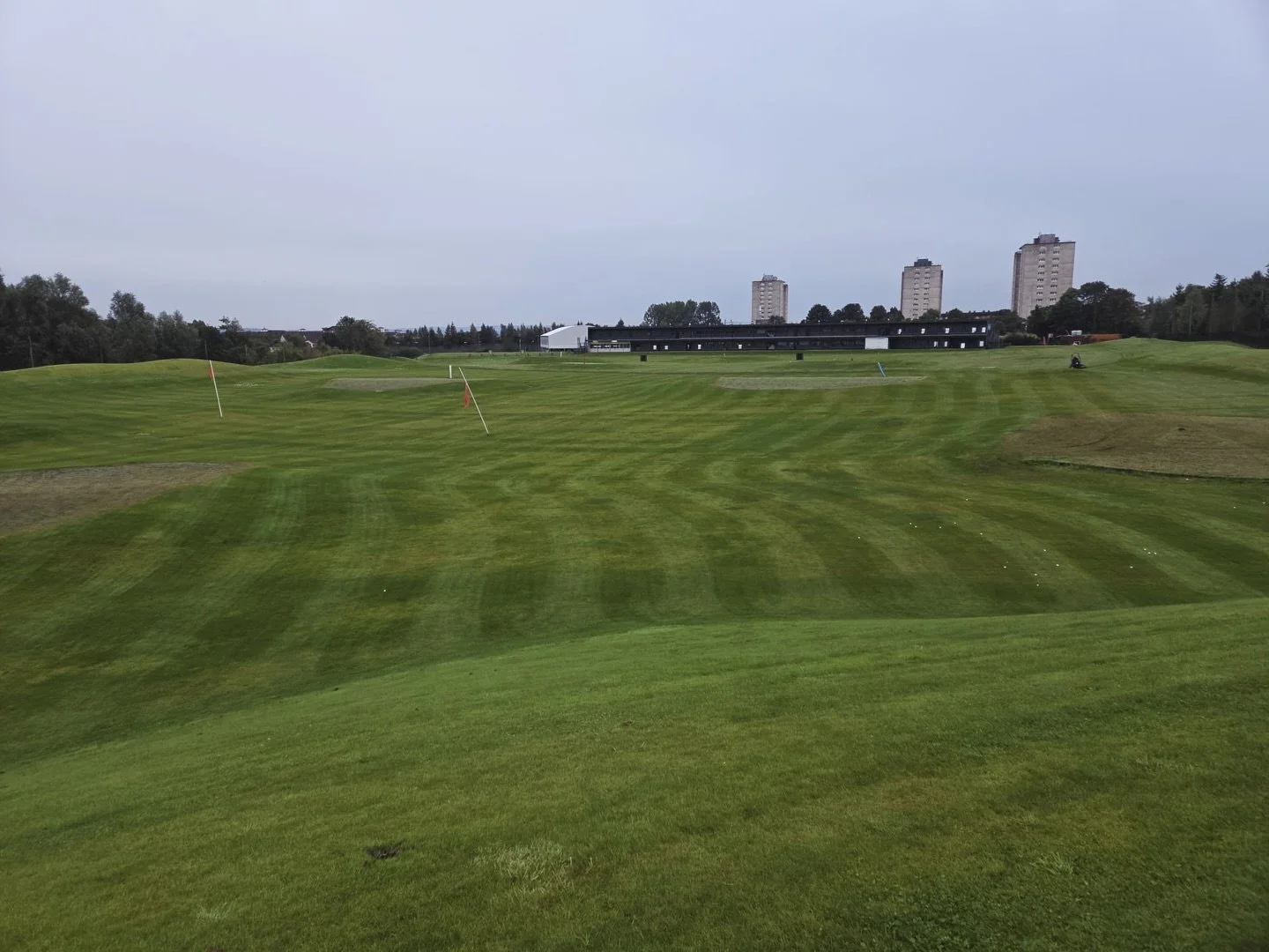Ever wondered what the driving range looks like from the other side? This is what your golf ball sees&hellip; if you can actually hit it that far 😂