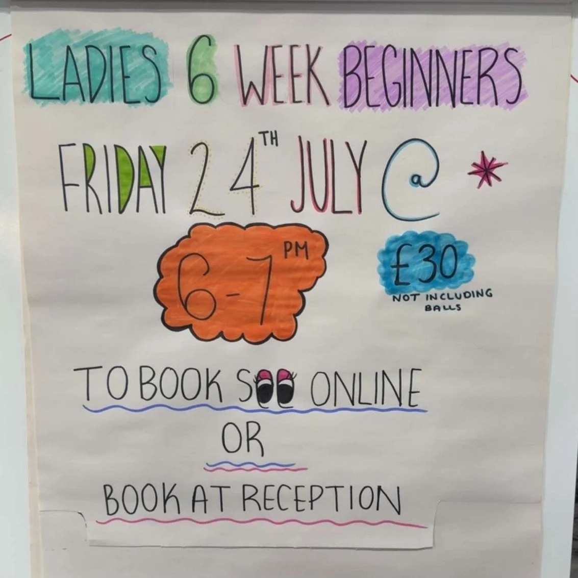 Due to high demand we have added another Ladies Beginners Course to the diary! 
This starts on the 24th of July at 6-7pm
To book see our website or give us a call on 0141 944 4141 🏌️&zwj;♀️🤩✌️