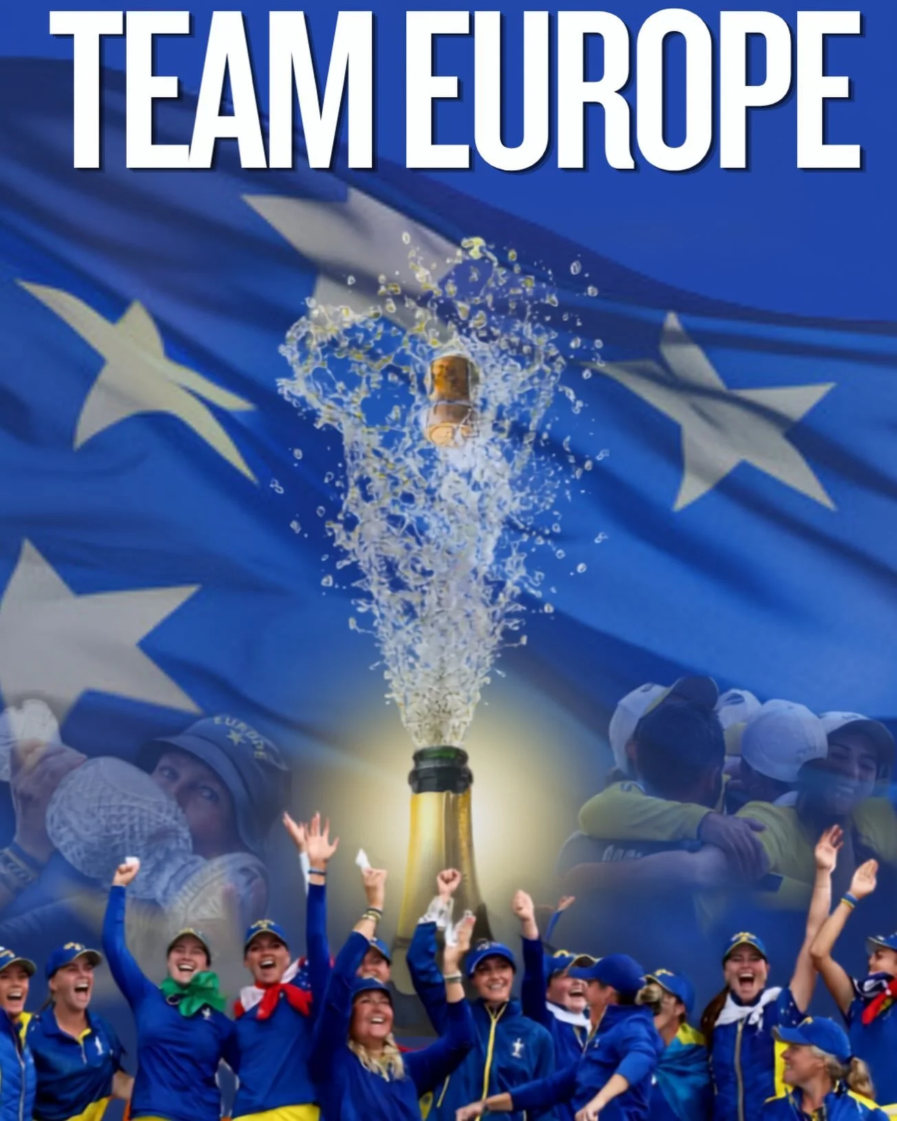 EUROPE WINS THE SOLHEIM CUP !Congratulations ladies you deserve it. 
🇪🇺🇪🇺🇪🇺🇪🇺🏆🏆🏆🏆
#europe #solheimcup #ladiesingolf #womensgolf #winners