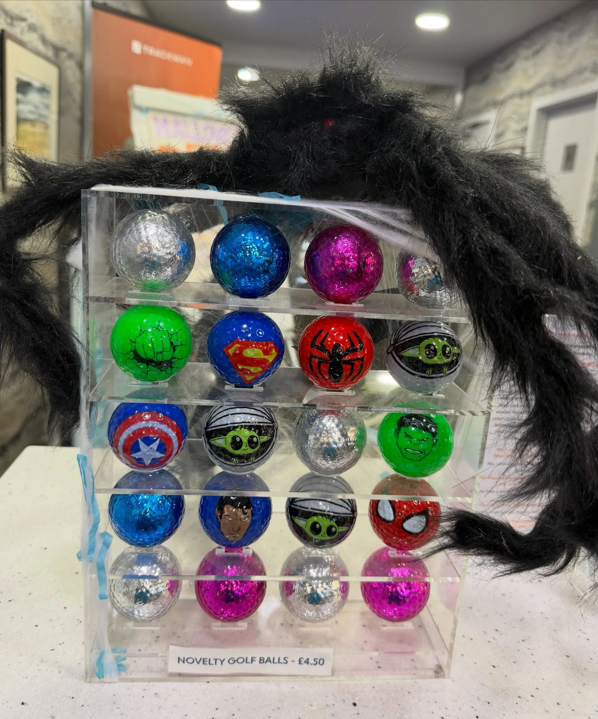 THEY&rsquo;RE BACK! 🏌️&zwj;♂️🔥
Our novelty golf balls are BACK IN STOCK!
Limited supply, so grab your favourites now &hearts;️ 👀