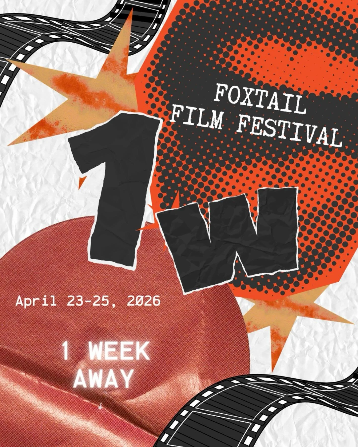 ONE WEEK AWAY! 
You can&rsquo;t miss attending! It&rsquo;s free! 

@normal_theater @ilstucom 

#foxtailfilmfestival #normaltheater #illinoisstateuniversity #midwestfilm #studentfilms