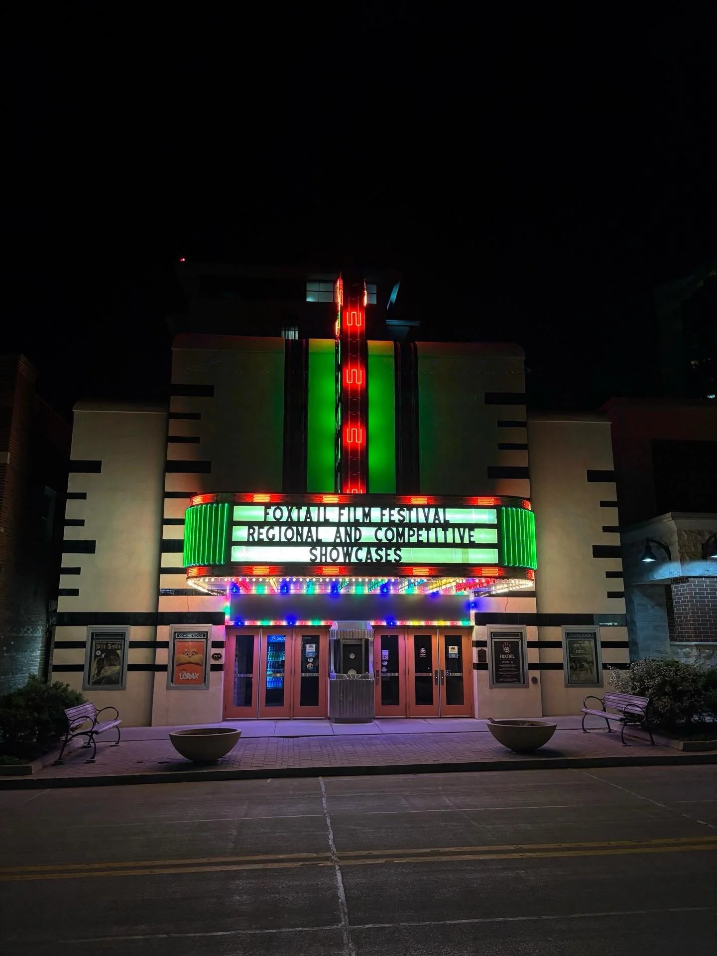 Opening night ✅
We want to thank everyone for coming to the first day of our three day (FREE!!!) festival! 
We also want to thank the filmmakers of All of the Above, Allison Walsh and Lily Qi, for coming and answering questions afterwards! 

And that