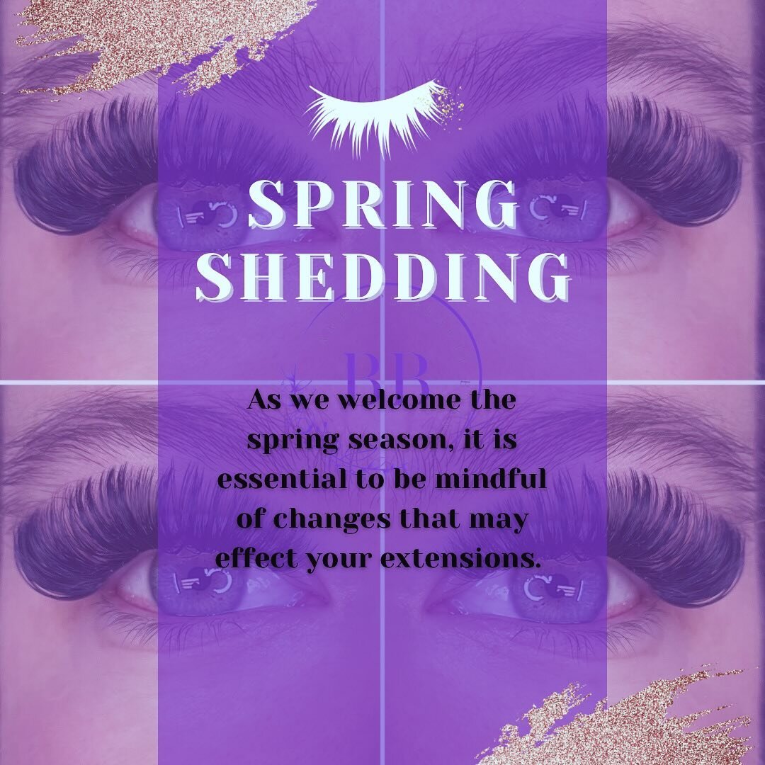 What is Spring Shedding?
As the seasons change, so does our bodies. This includes, but not limited to, increased shedding of hair, including eyelashes. Don&rsquo;t be alarmed. This is completely normal and happens as a part of your natural growth cyc