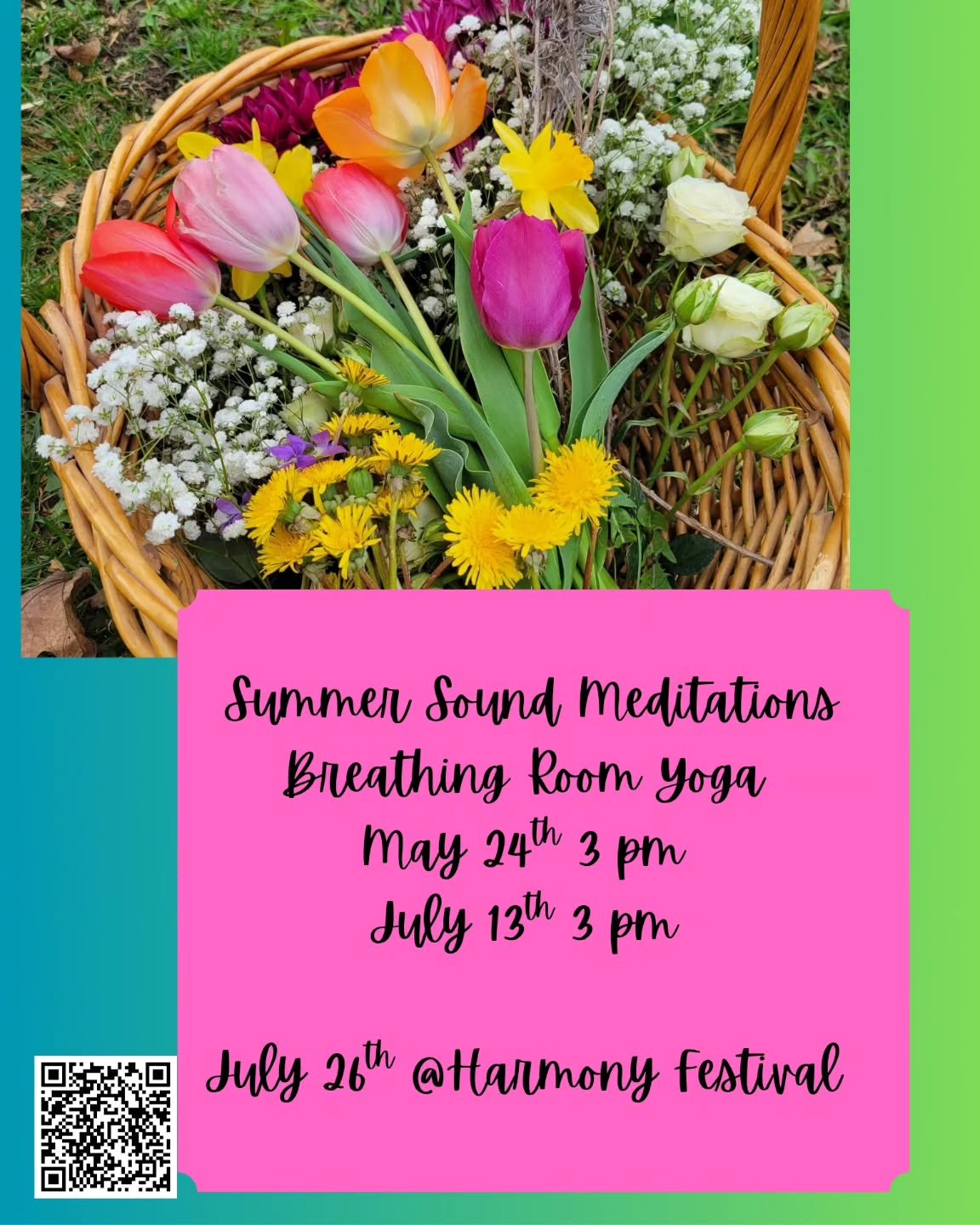 Join me Saturday May 24th! Begin your summer season with a focus on the intentions, hopes, and dreams you nurtured over the darker months. Now is the time to see those sprout and bloom.  Gift your self an afternoon of rest before the busy summer seas