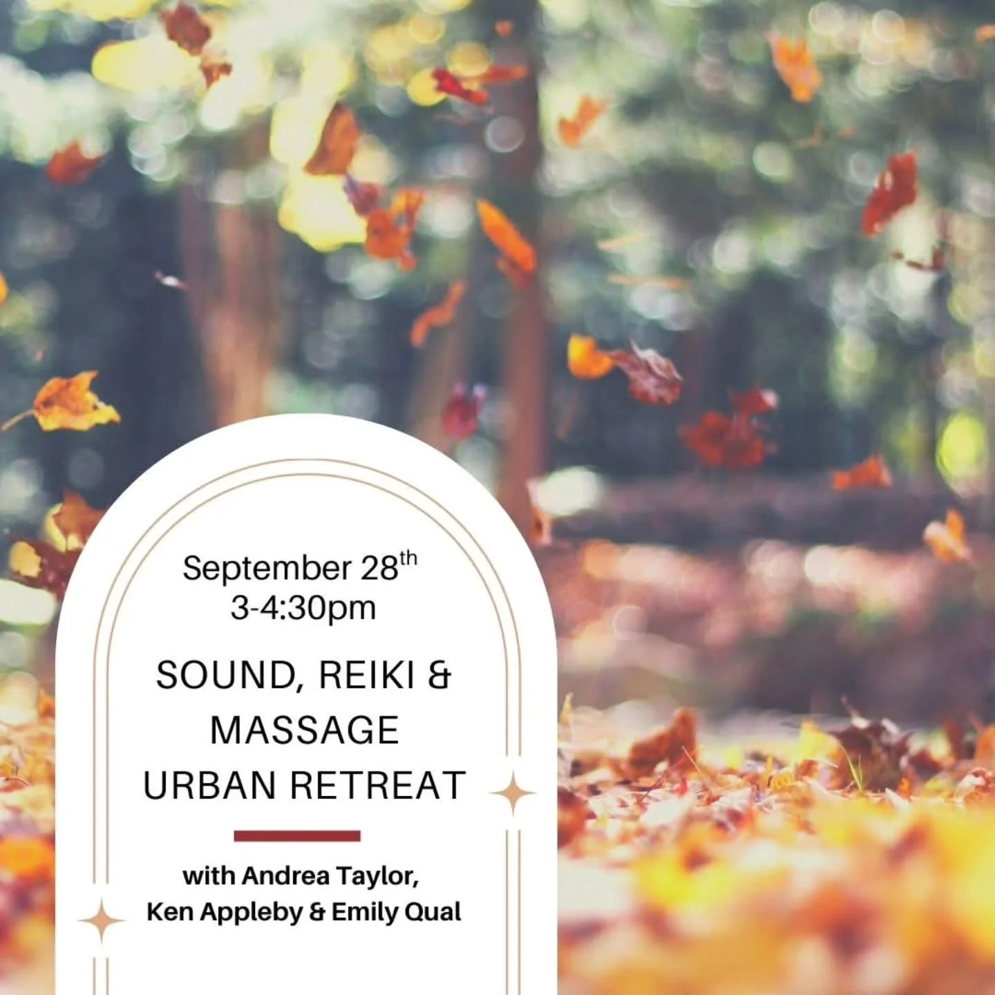 💫Special Collaborative Sound, Reiki & Massage Session! 💫 
Reserve your space on our website - spots are limited!
.
Andrea Taylor (@blackdoghealingarts)  invites Yoga Instructor & Reiki Practionr Ken Appleby (@kenappl3), along with licenced