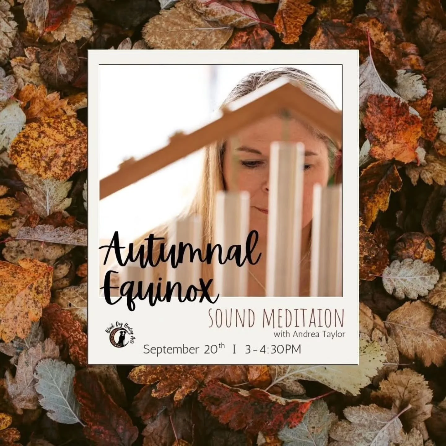 Join us for an Autumnal Equinox Sound Meditation and personal harvest intention and reflection. The Equinox marks the changing of seasons, as well as our descent into more hours of darkness. Celebrate this season of rest and turning inward. After a b