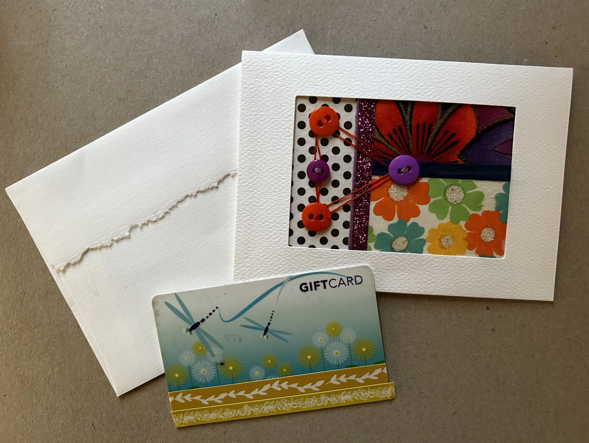 Collage Cards Class