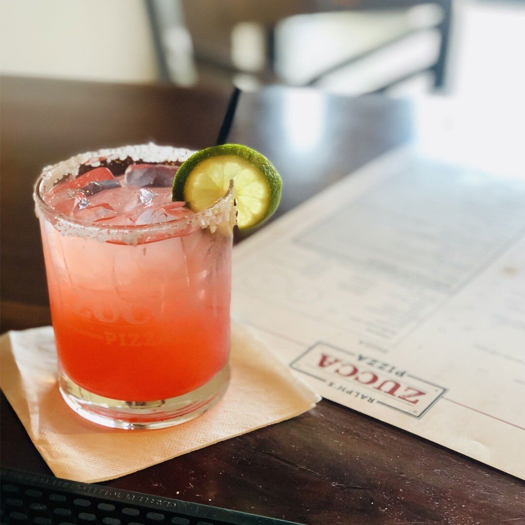The sun is shinning and the weather is getting warmer. Come start you week off right with a #MondayMargarita and a Ralph's Zucca lunch combo starting at 8.50!