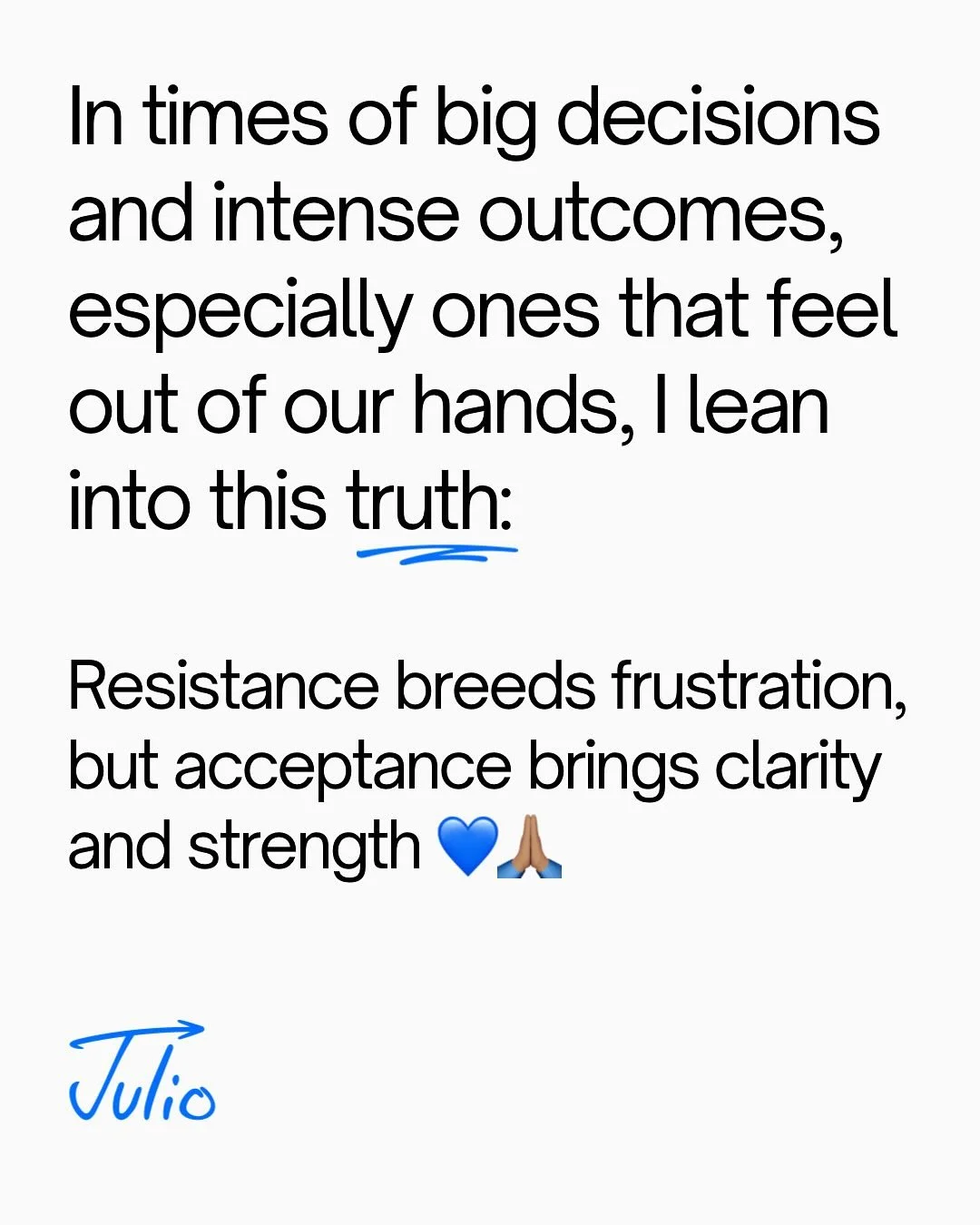 We&rsquo;re trying to see the bigger picture &mdash; but how? 

@eckharttolle says, &ldquo;Life will give you whatever experience is most helpful for the evolution of your consciousness. How do you know that this is the experience you need? Because t