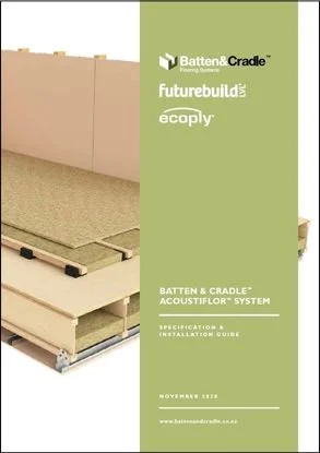 Futurebuild LVL acoustic floor Specification guide