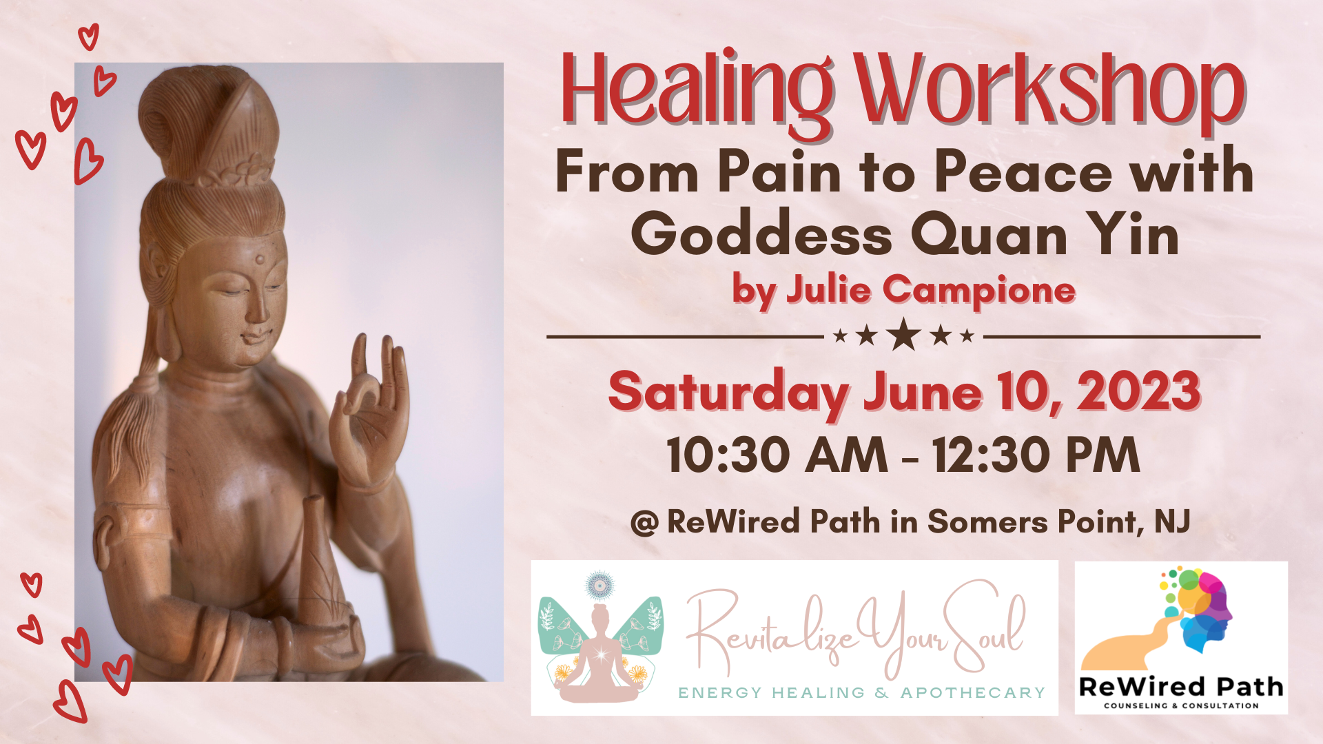 From Pain to Peace with Goddess Quan Yin - Healing Workshop