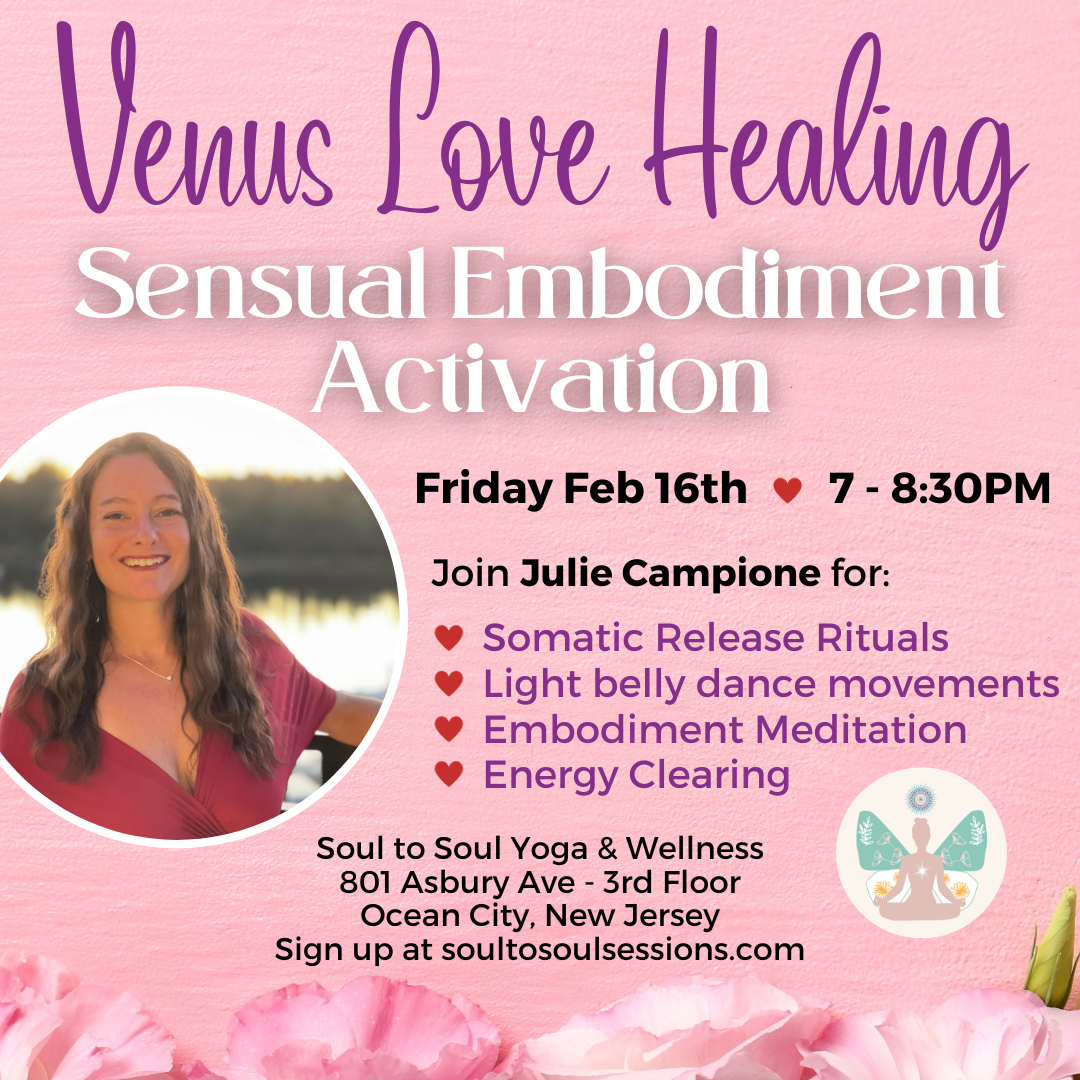 Venus Love Healing Sensual Embodiment Activation - Healing Workshop