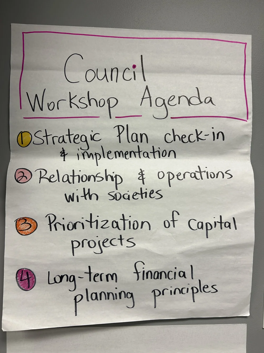 Trina McCarroll Facilitator Workshop Agenda