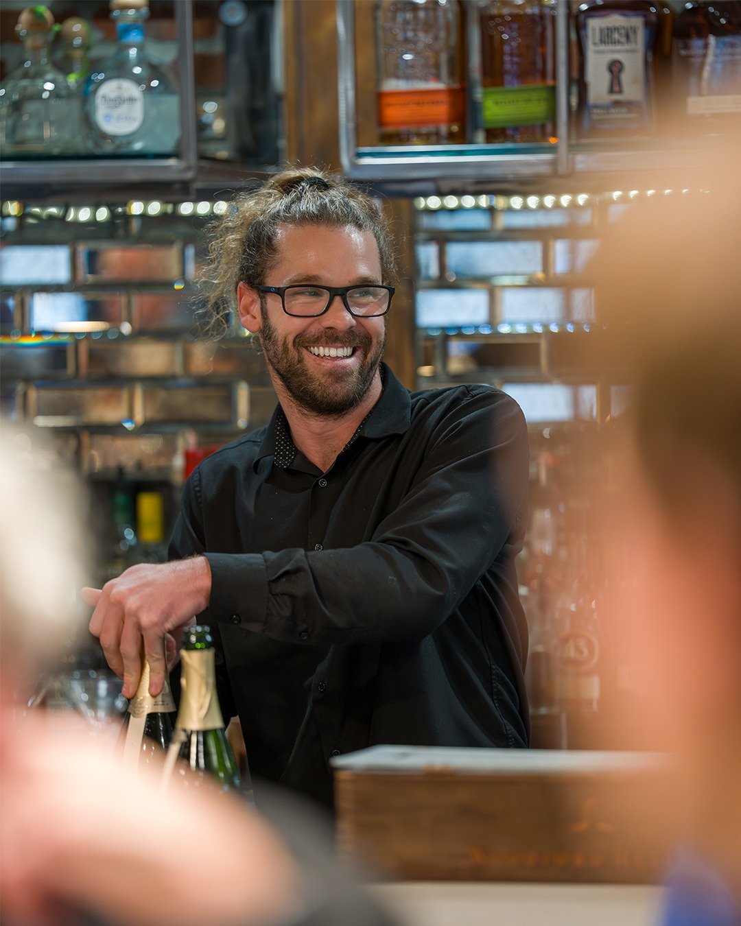 The real secret ingredient? A friendly face behind the bar. 🍸
ㅤ
Great drinks are one thing, but it&rsquo;s the people who make it feel like your spot. Whether you&rsquo;re here for a quick cocktail or settling in for the night, we&rsquo;re always ha
