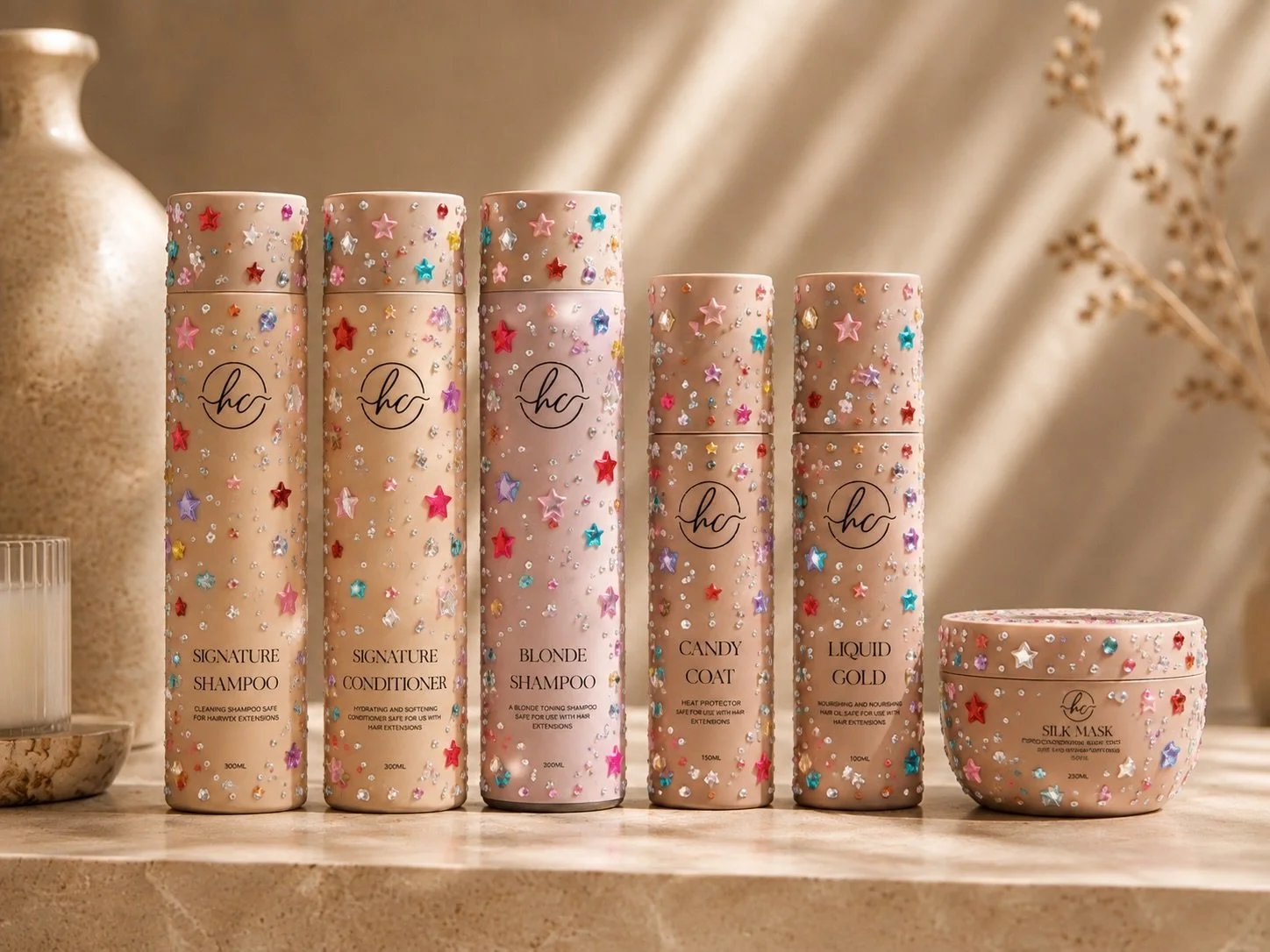 POV: your haircare entered its bedazzled era 💎✨

Because apparently in 2026, if it isn&rsquo;t covered in rhinestones&hellip; are we even doing it right? 😂

We took our HC Haircare favourites and gave them the ✨whimsymaxxing✨ treatment.

Luxury hai