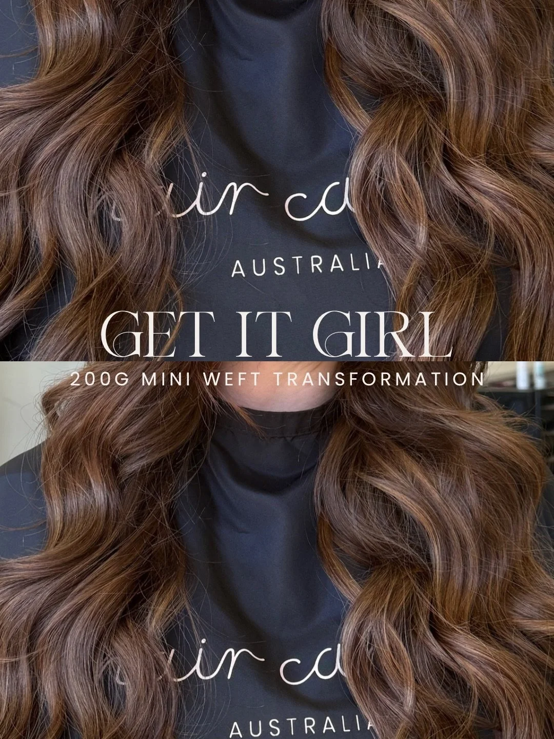 GET IT GIRL 🤎✨

From copper tones to the most dreamy, rich brunette!

A full colour refresh and 200g of mini weft extensions later&hellip; and we are OBSESSED. 😍

The length, the volume, the richness&hellip; everything about this transformation is 
