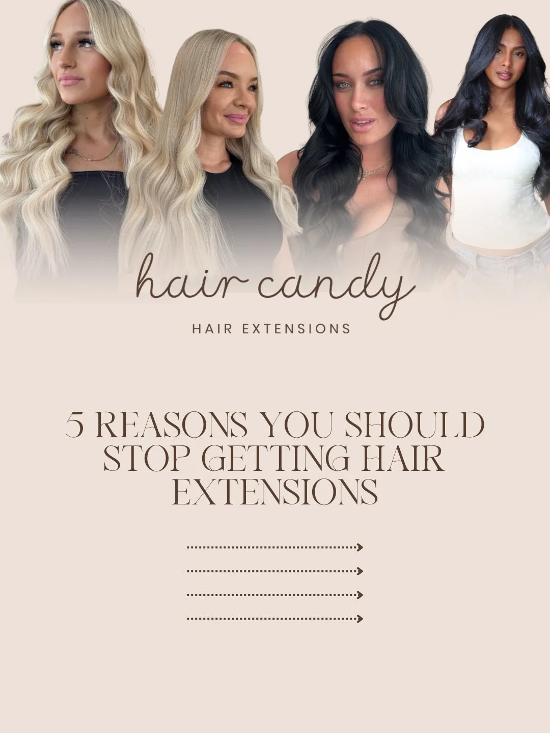 5 reasons you should STOP getting hair extensions&hellip; 👀

Go on, swipe through. We&rsquo;ll wait. 👉🏼🤣

Oh wait&hellip; there aren&rsquo;t any. 🤭

Because fuller, longer, dreamier hair? We&rsquo;re struggling to see the downside. 💁🏼&zwj;♀️✨
