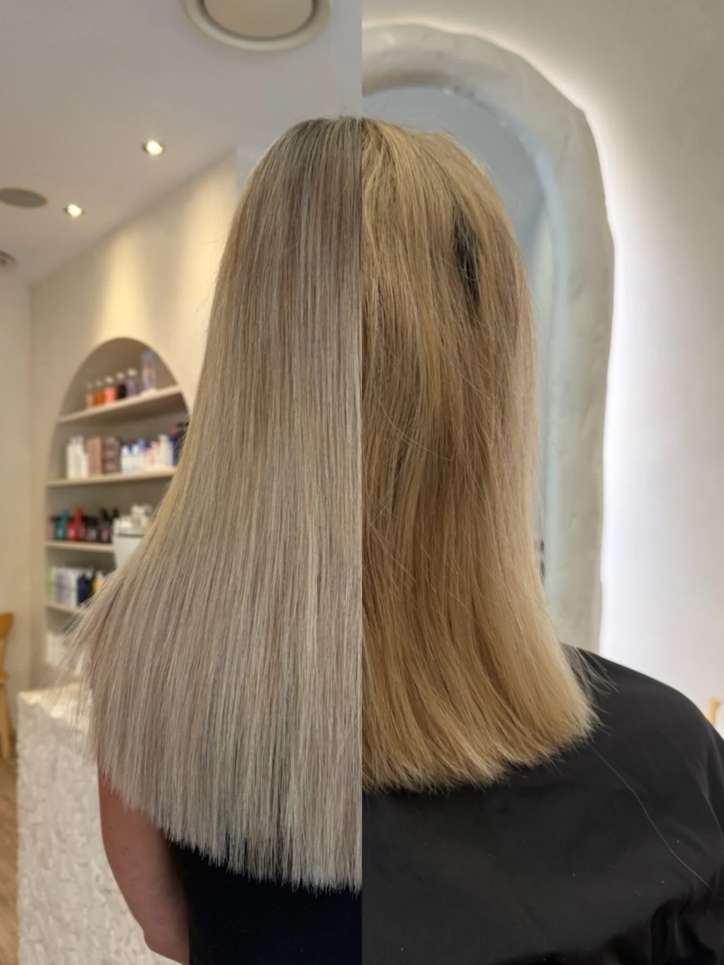 LENGTH, VOLUME &amp; A WHOLE LOT OF HAIR ENVY 🤍✨

The difference a little extra hair can make! 😍

We transformed this hair with weft extensions, adding beautiful length, fullness and thickness while keeping the blend seamless and natural.

Because 