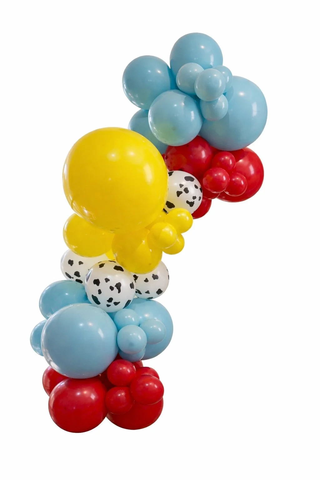 child birthday balloons grab-and-go garland