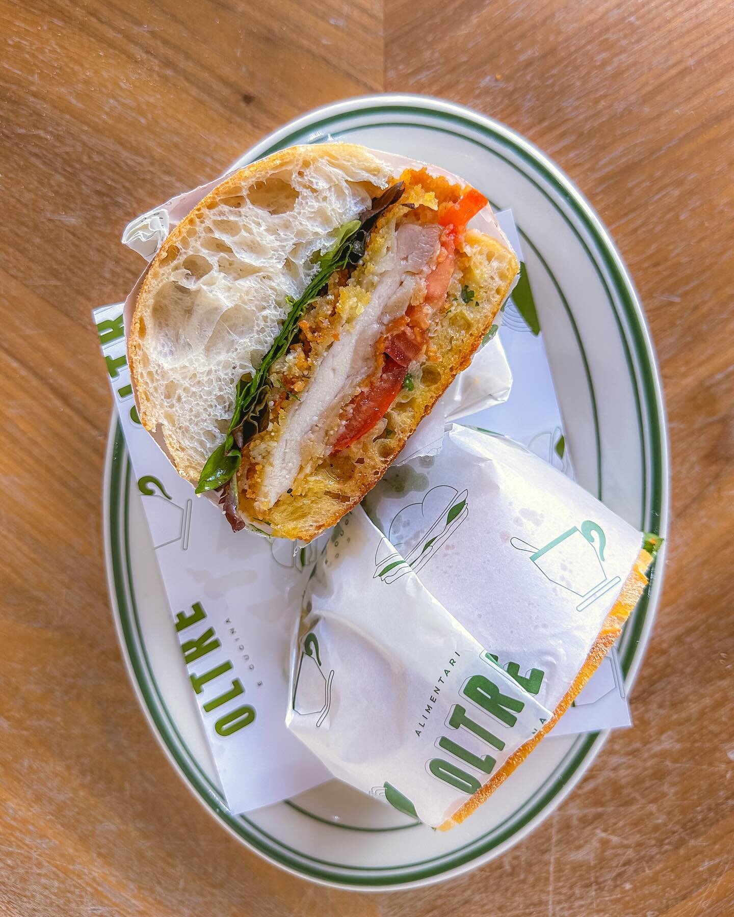 New panino special 🚨 come in and try our Milanese panino. Cotolleta alla Milanese is a tender chicken cooked in crunchy breadcrumbs, fried in butter. Add that to Roma tomatoes, house made gremolata and fresh salad leaves&hellip;buonissimo 😋

&mdash