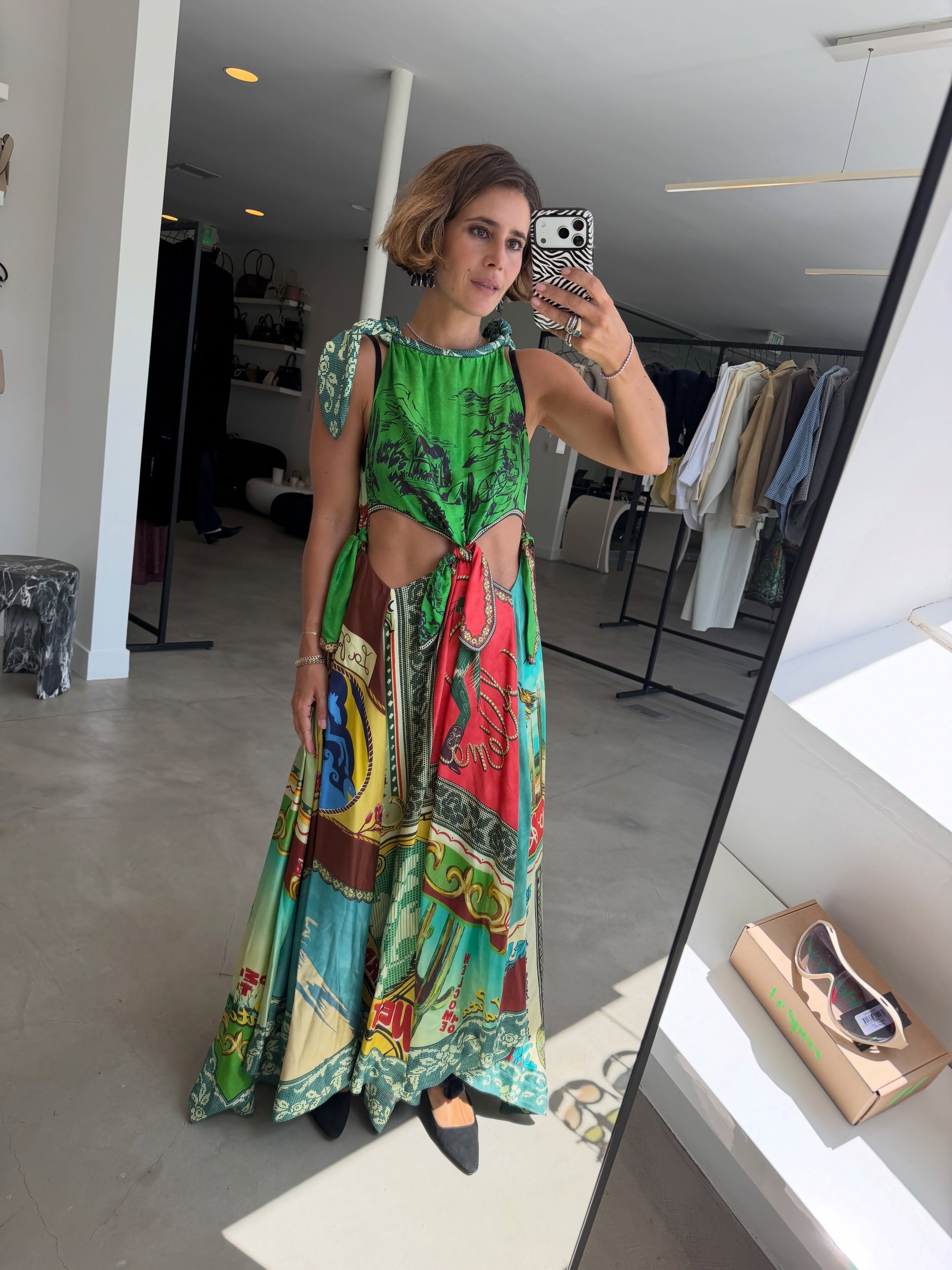 My dress from last night since I didn&rsquo;t get many pics. In 🫶🏼 @alemais.official