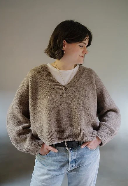 Roomy V Neck by Jules Efterfield